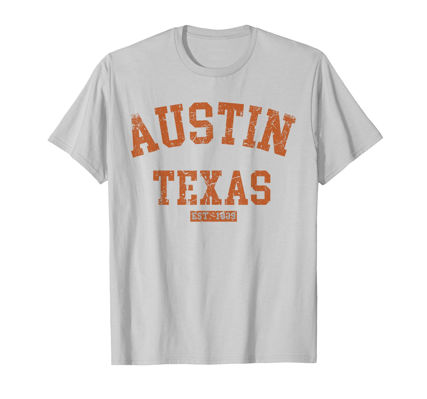 Vintage Austin Texas Athletic TX Sports Design T-Shirt