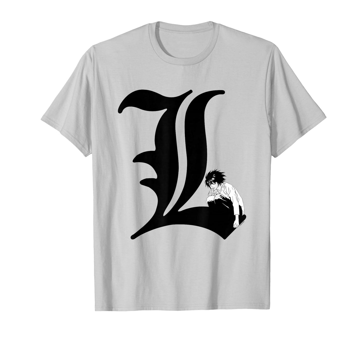 Death Note L Symbol Anime T-Shirt
