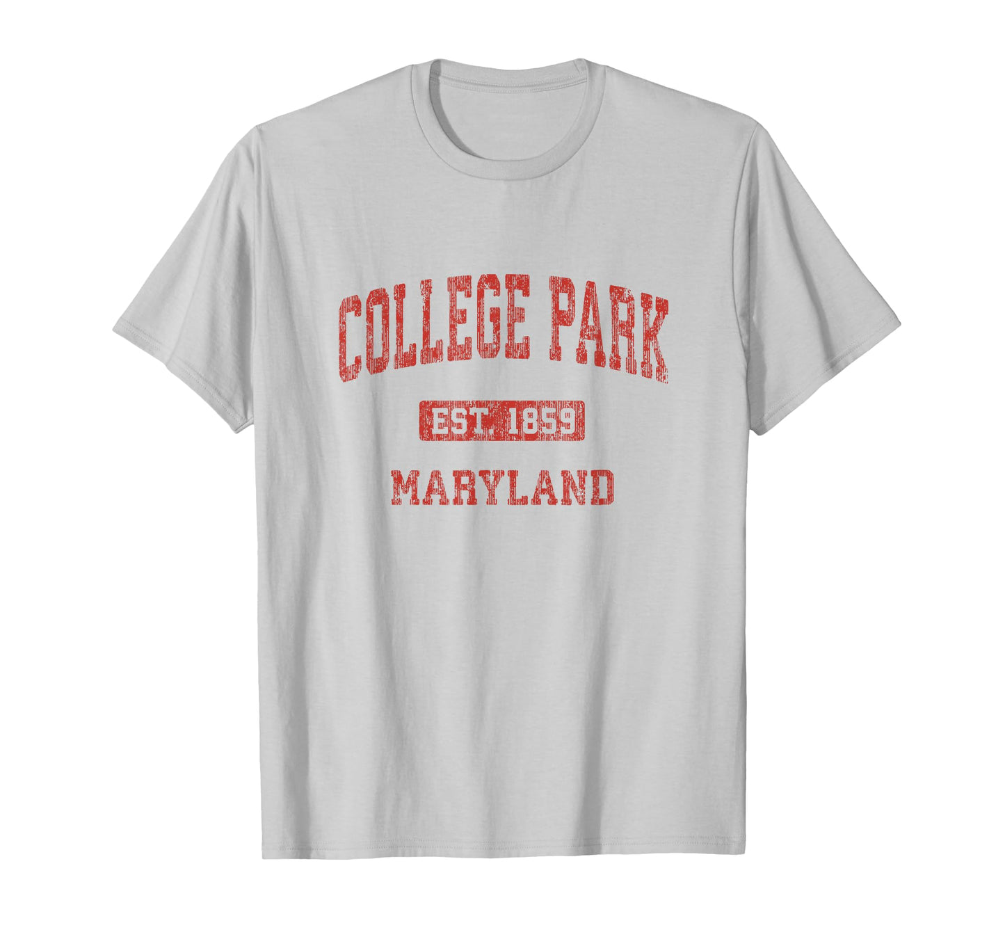 College Park Maryland MD Vintage Athletic Sports Design T-Shirt