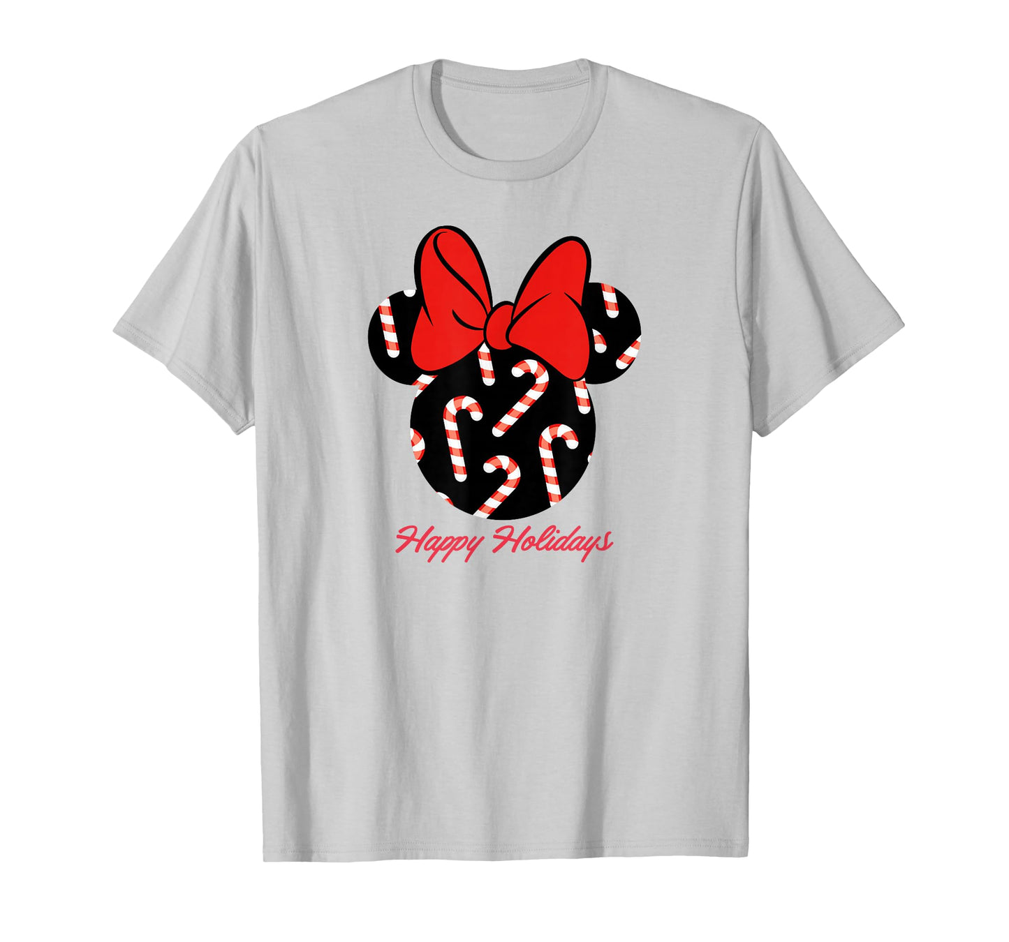 Disney Minnie Candy Canes Holiday T-Shirt