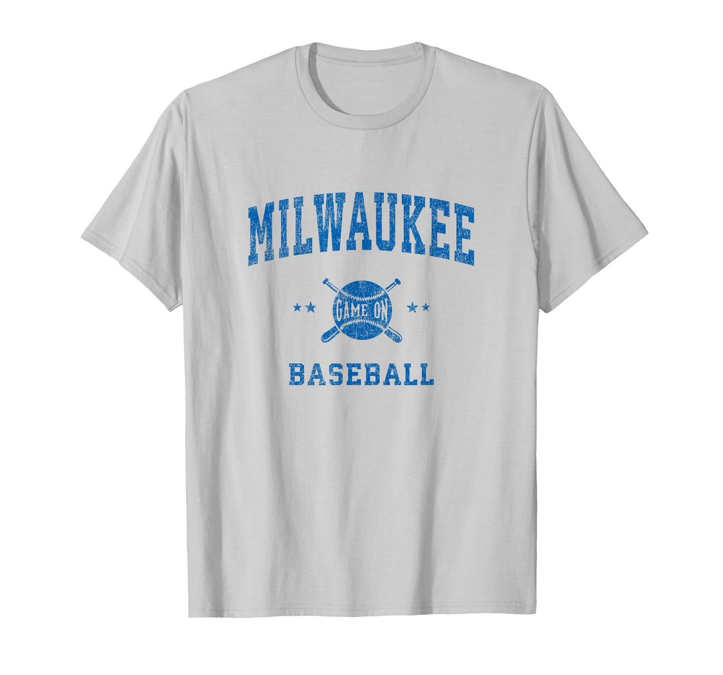 Milwaukee Vintage Baseball Throwback Retro Design T-Shirt