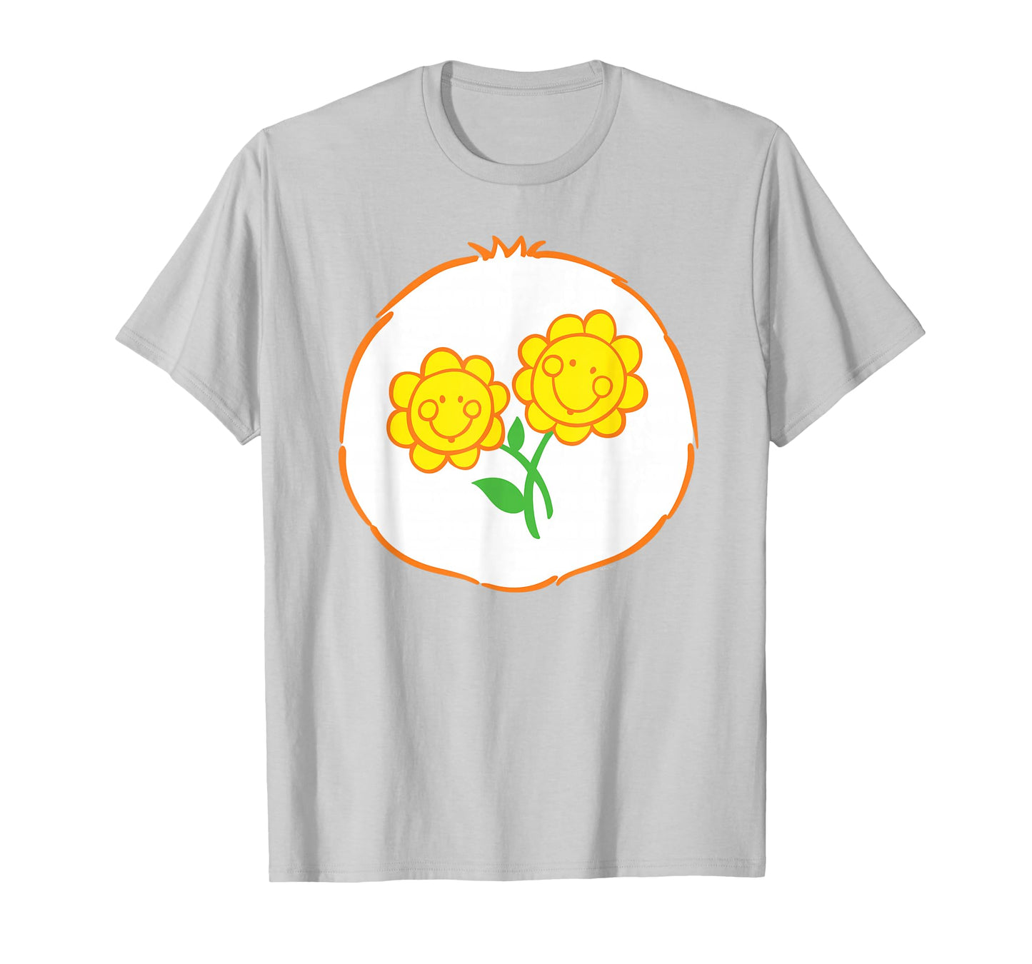 Care Bears Friend Bear Belly Easy Halloween Costume Cartoon T-Shirt