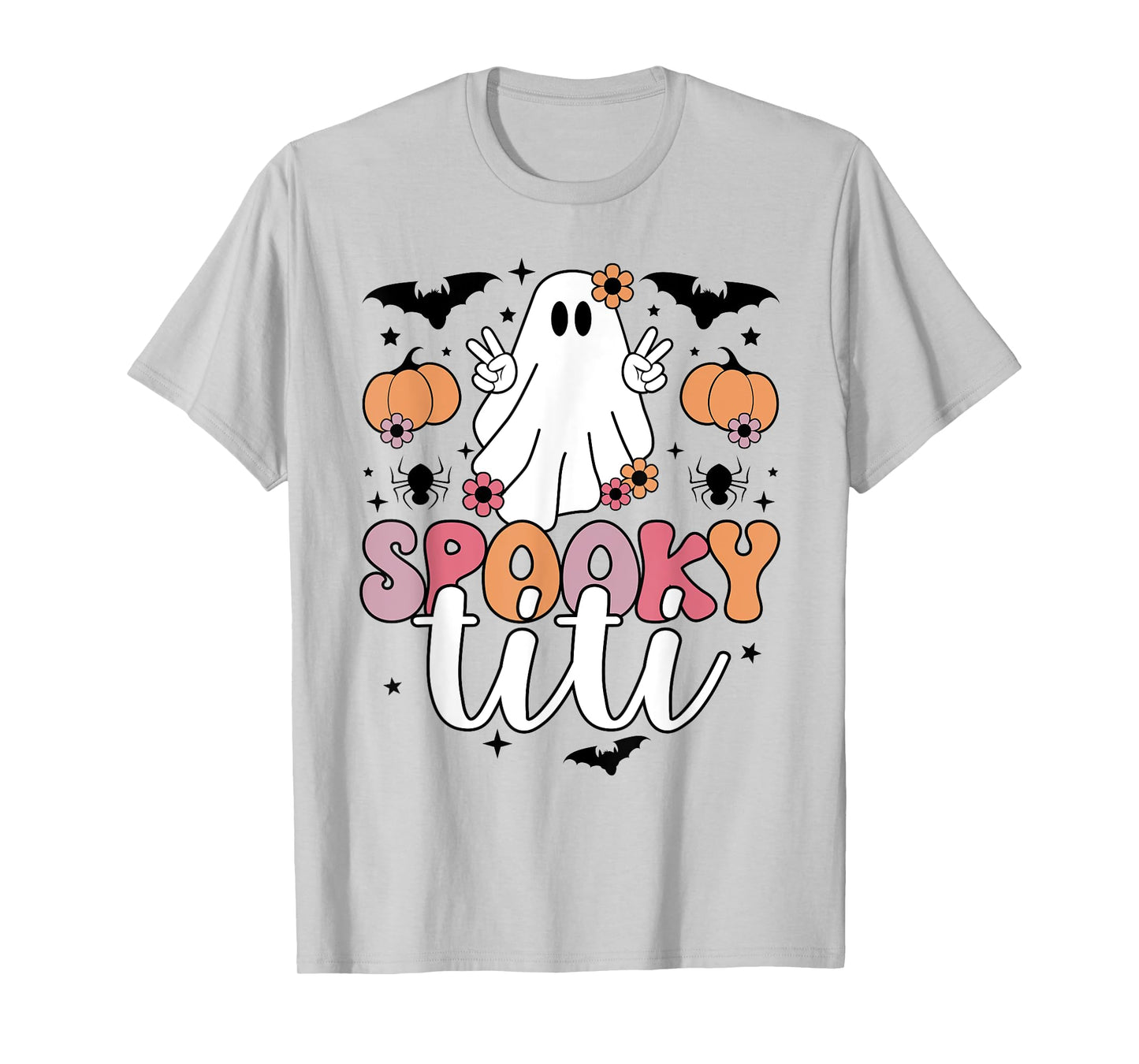 Spooky Titi Auntie Halloween Cute Titi Aunt T-Shirt