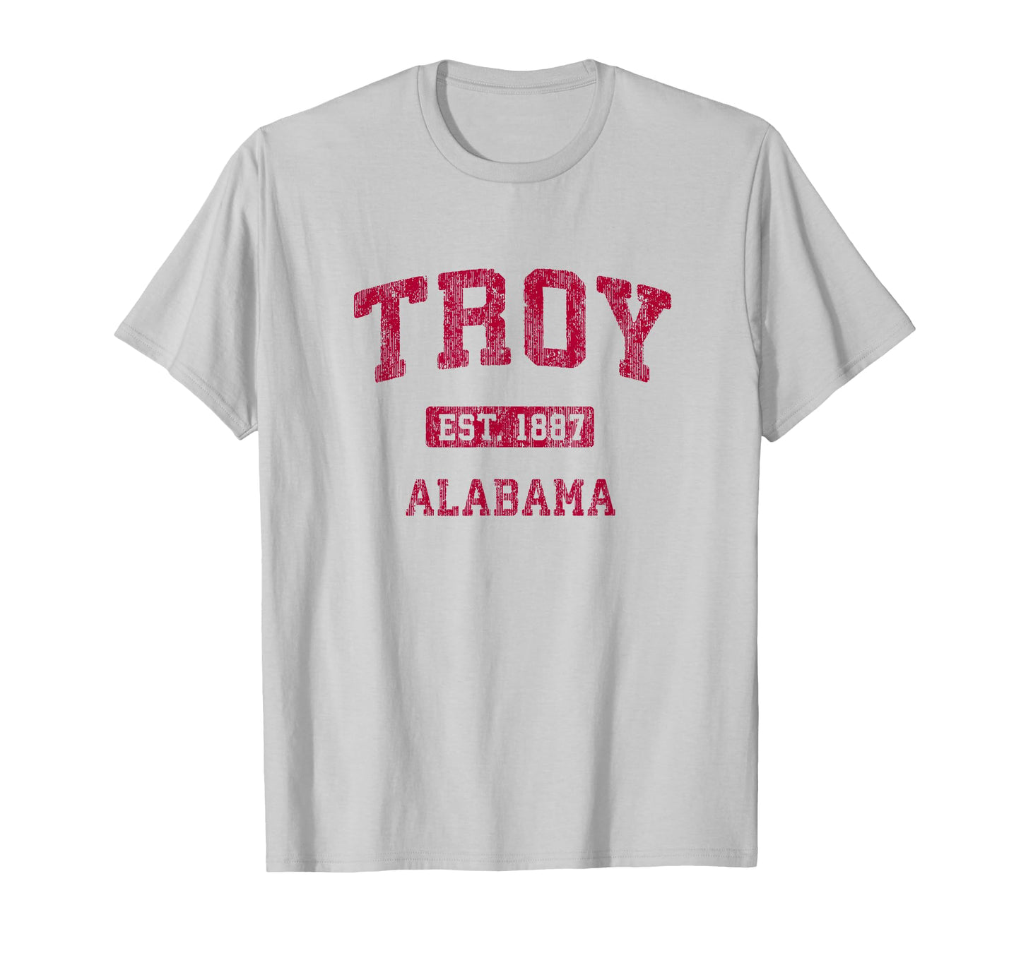 Troy Alabama AL Vintage Athletic Sports Design T-Shirt