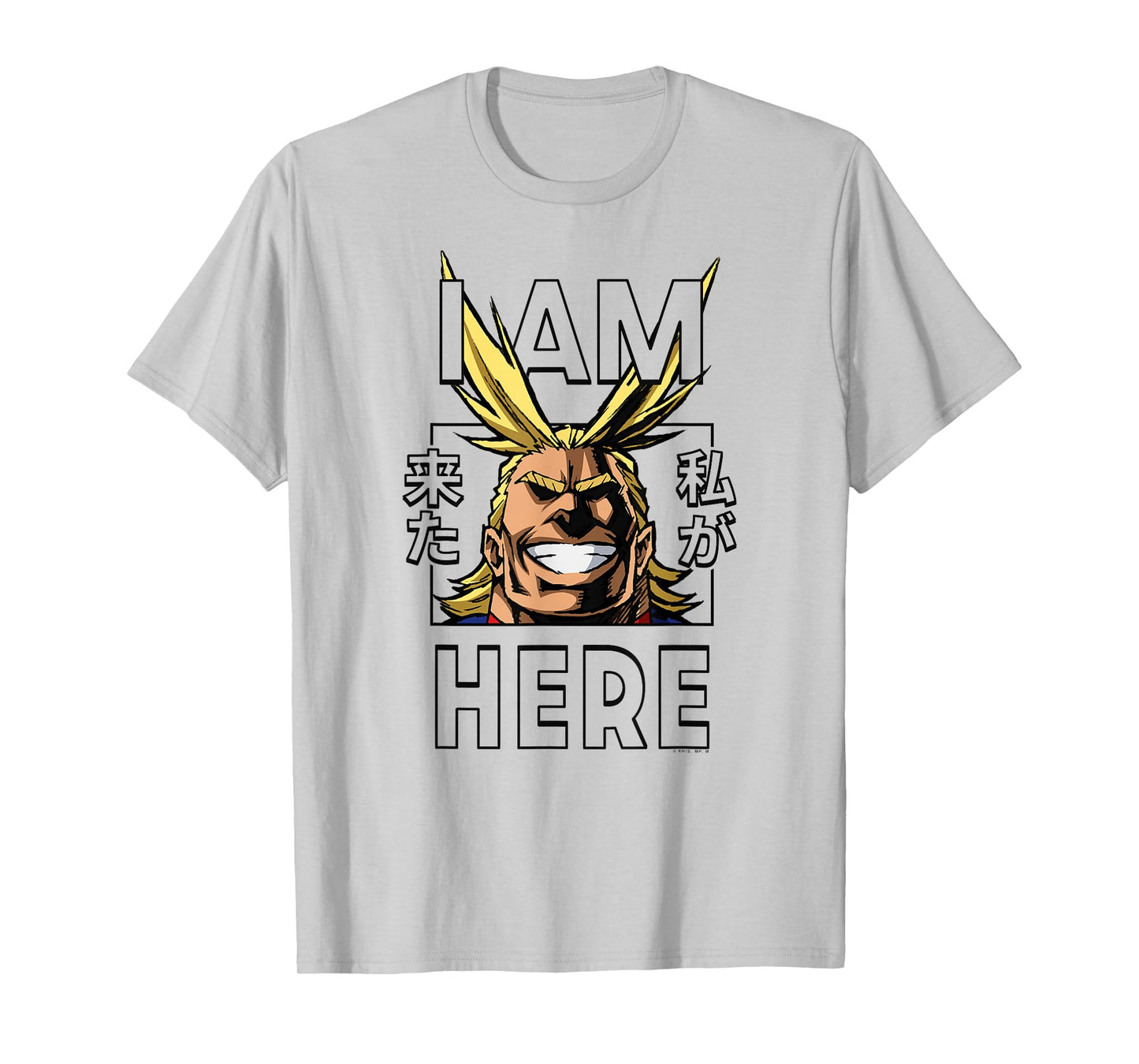 My Hero Academia All Might I Am Here Anime T-Shirt