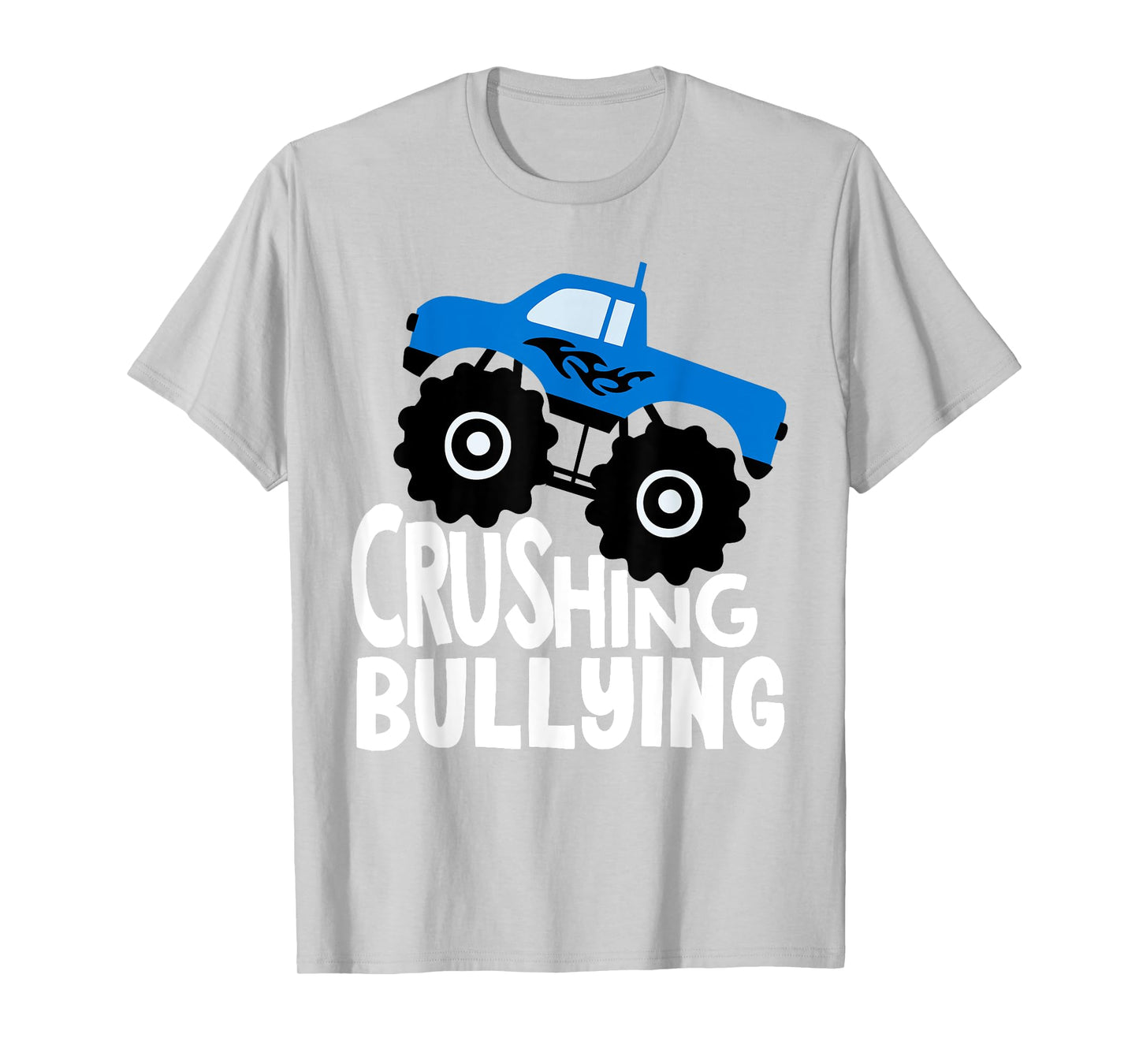 Crushing Bullying Monster Truck Kids Unity Day Orange 2023 T-Shirt