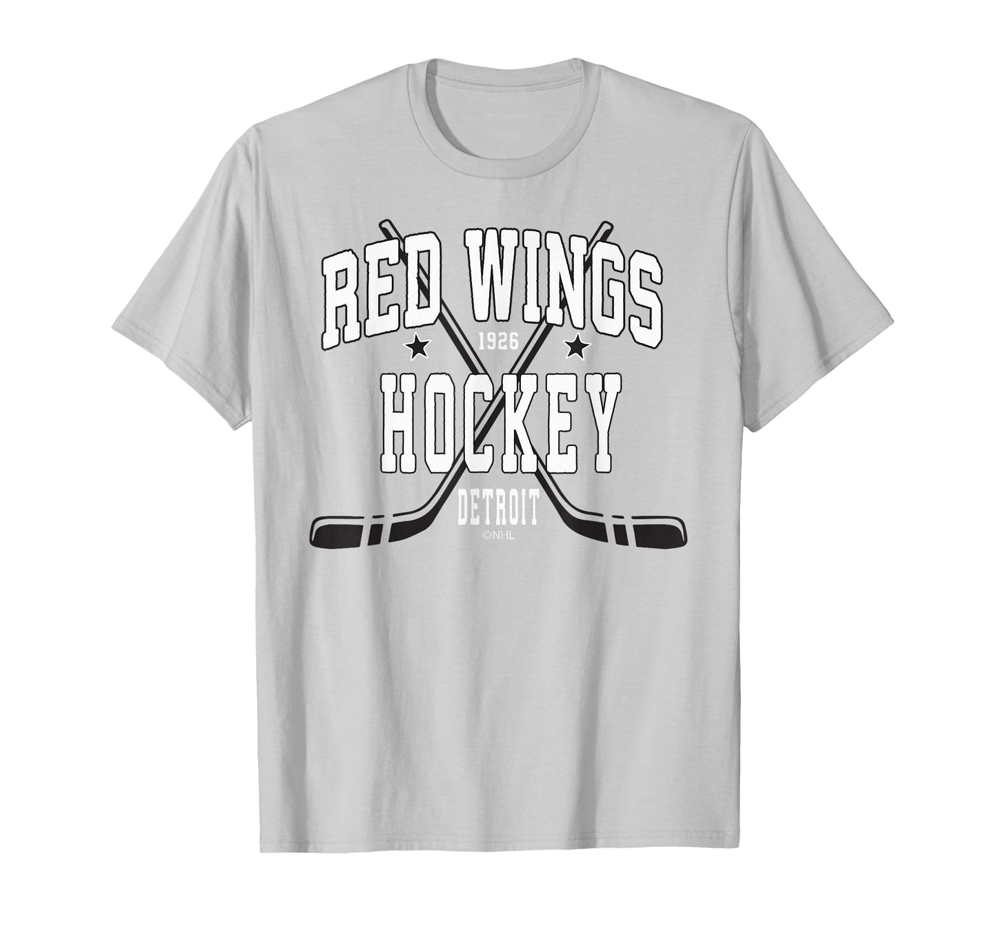 Detroit Red Wings Stars Red Officially Licensed T-Shirt