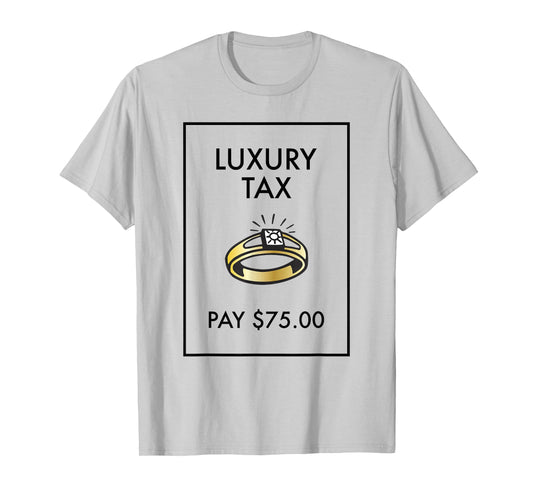 Monopoly Board Game Luxury Tax Pay $75 Classic T-Shirt