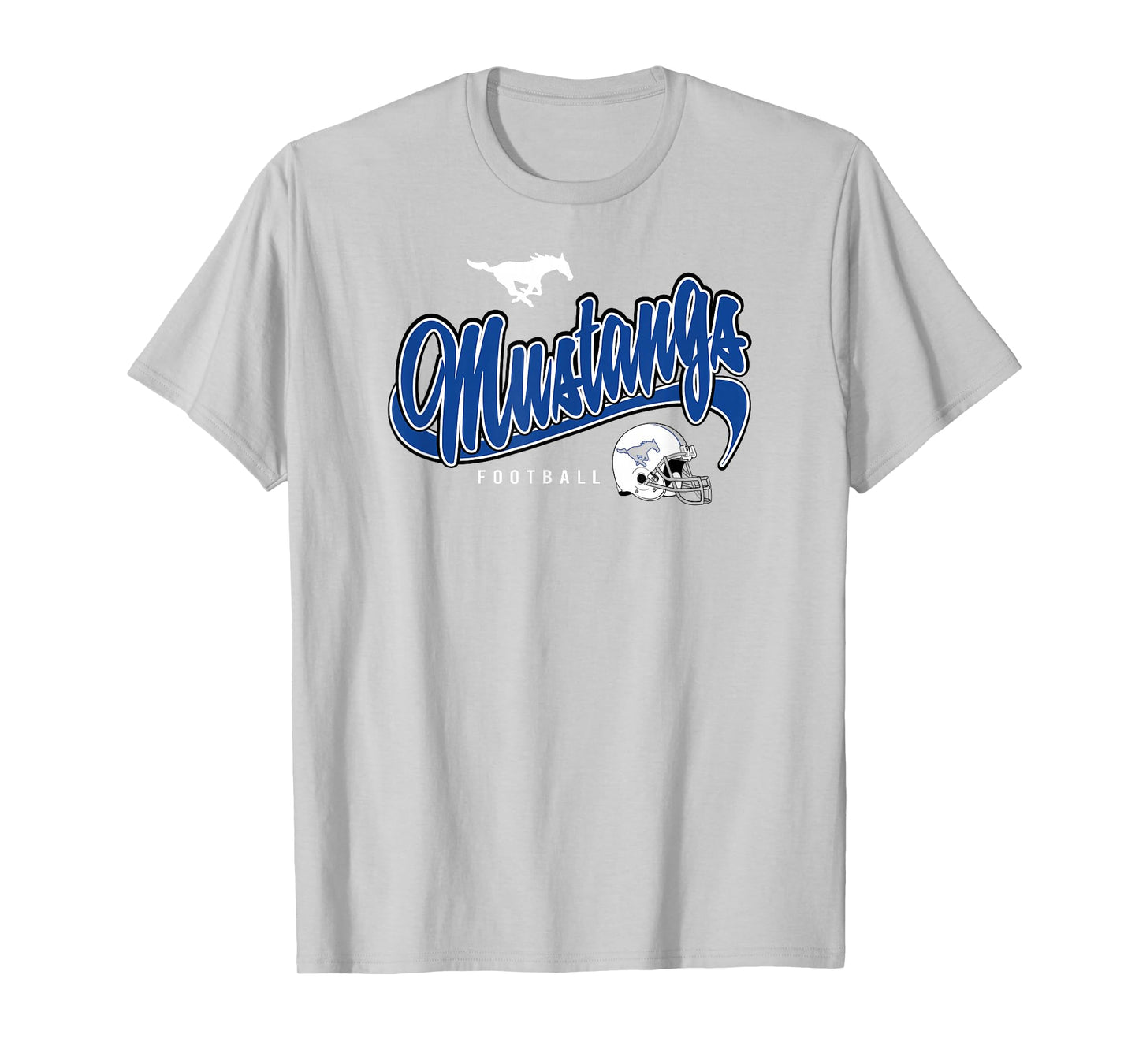 SMU Mustangs Football Goodness Red Officially Licensed T-Shirt