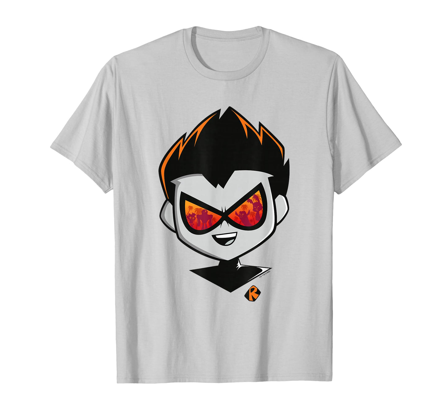 Teen Titans Go! To The Movies Retro Robin Hollywood Big Face T-Shirt