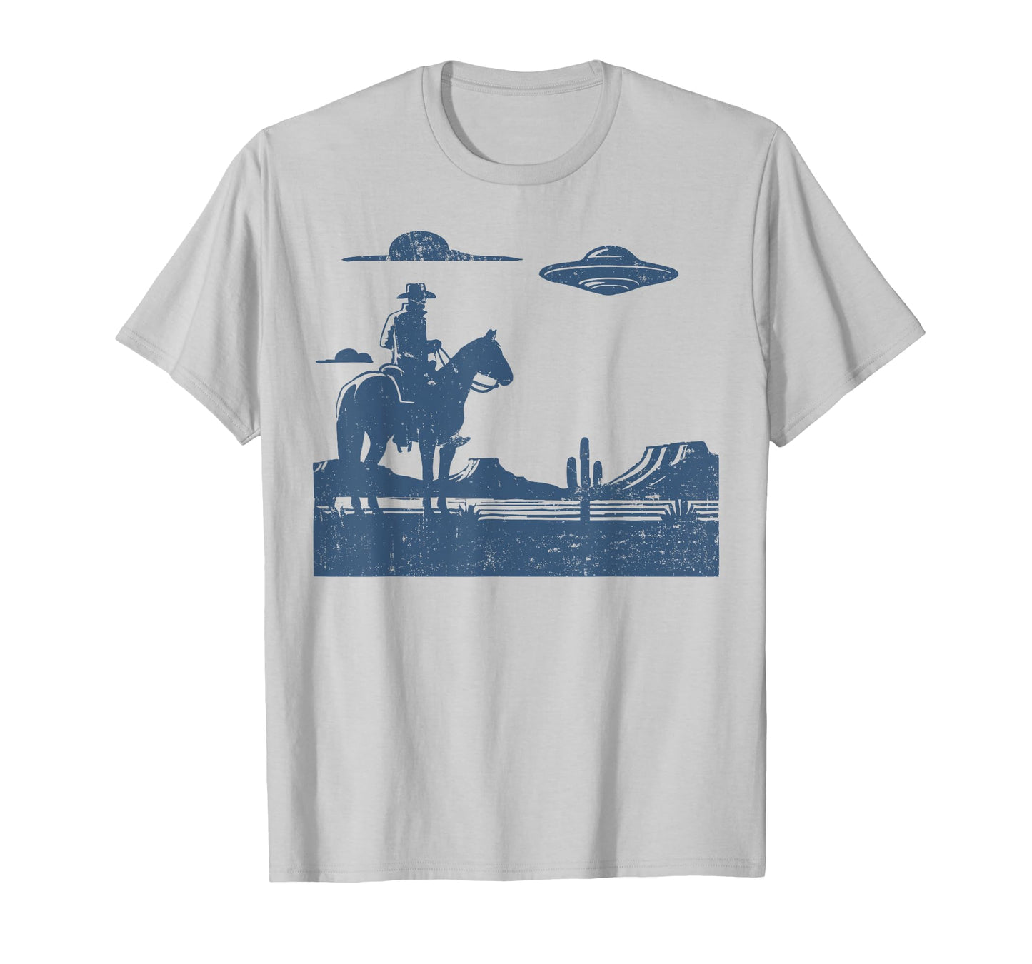 Western Cowboy UFO vintage T-Shirt