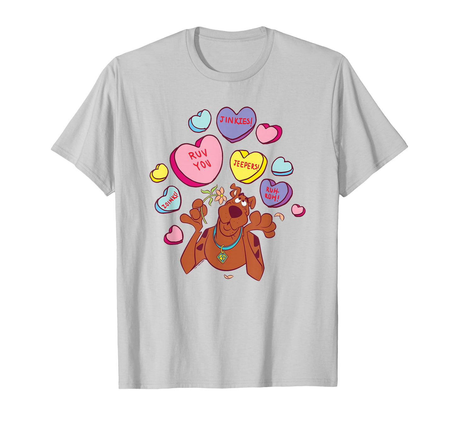 Scooby-Doo Valentine's Day Heart Candy T-Shirt