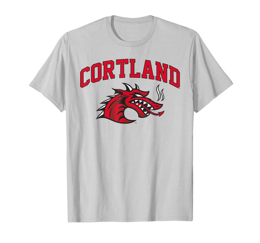 SUNY Cortland Red Dragons Athletics Logo T-Shirt