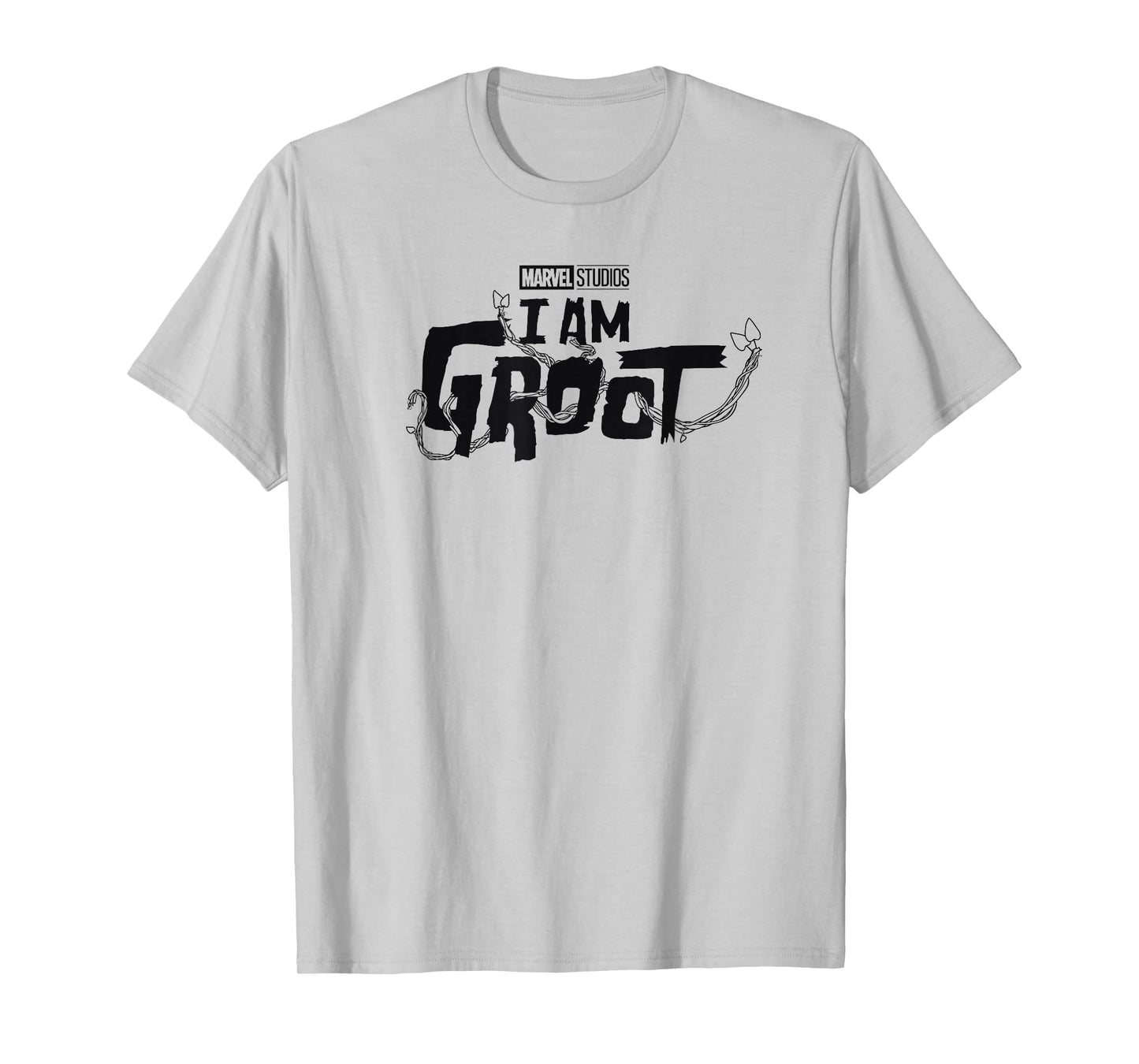Marvel I Am Groot Simple Dark Vine Logo T-Shirt