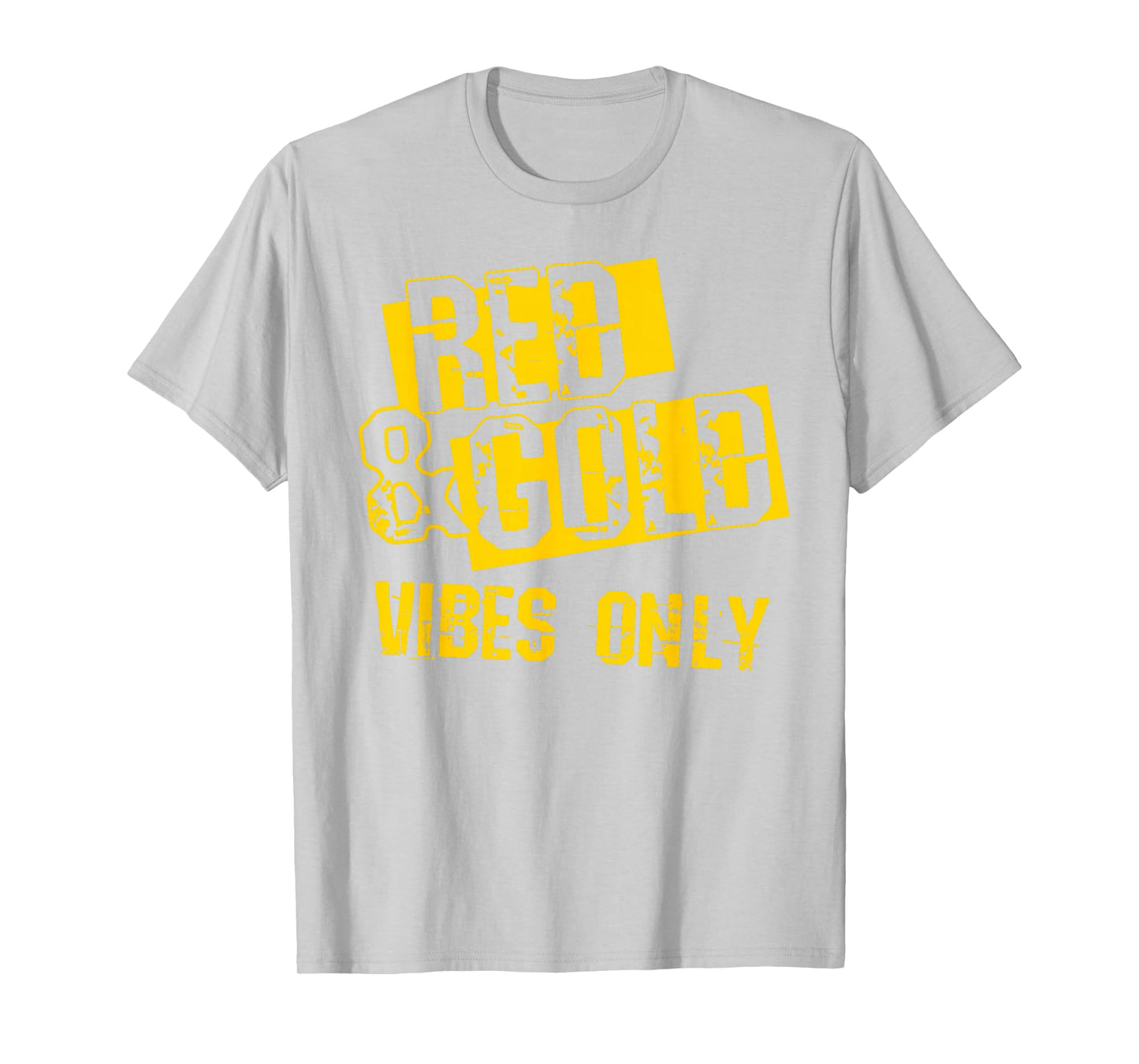 Red and Gold Game Day Group Shirt for High School Football T-Shirt