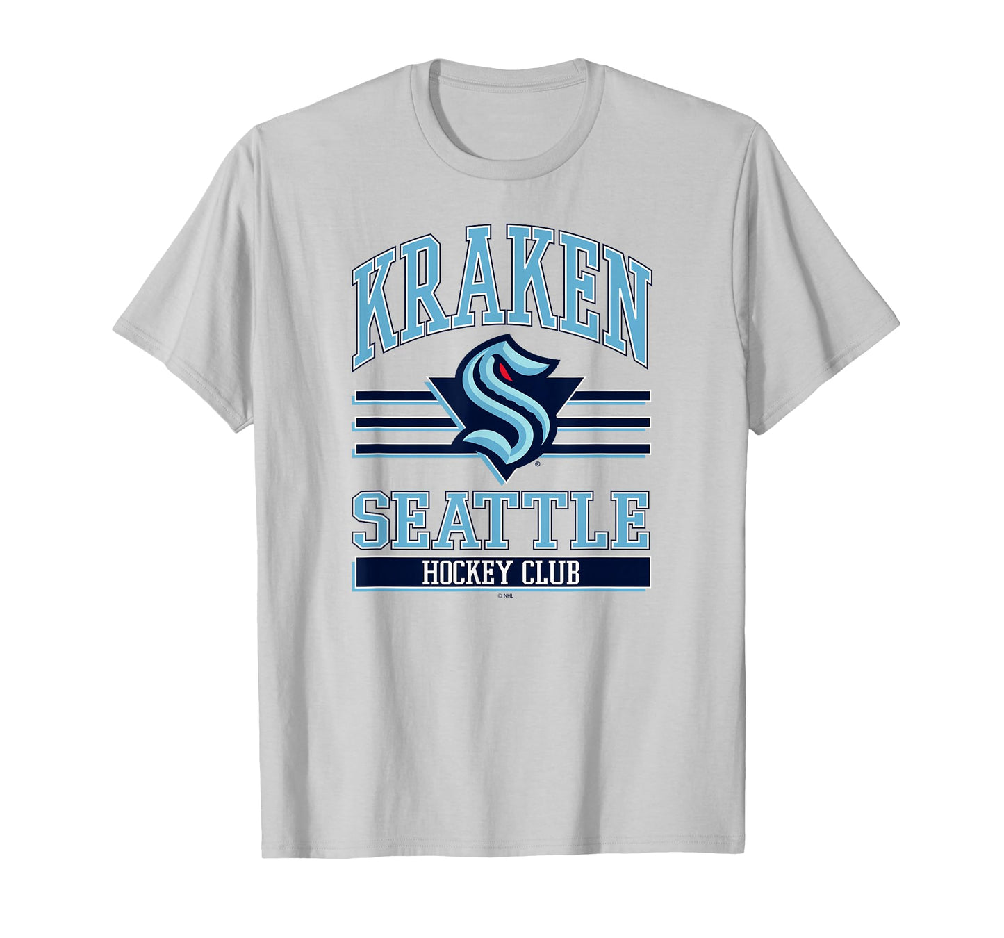 Seattle Kraken Hockey Club Gray Officially Licensed T-Shirt