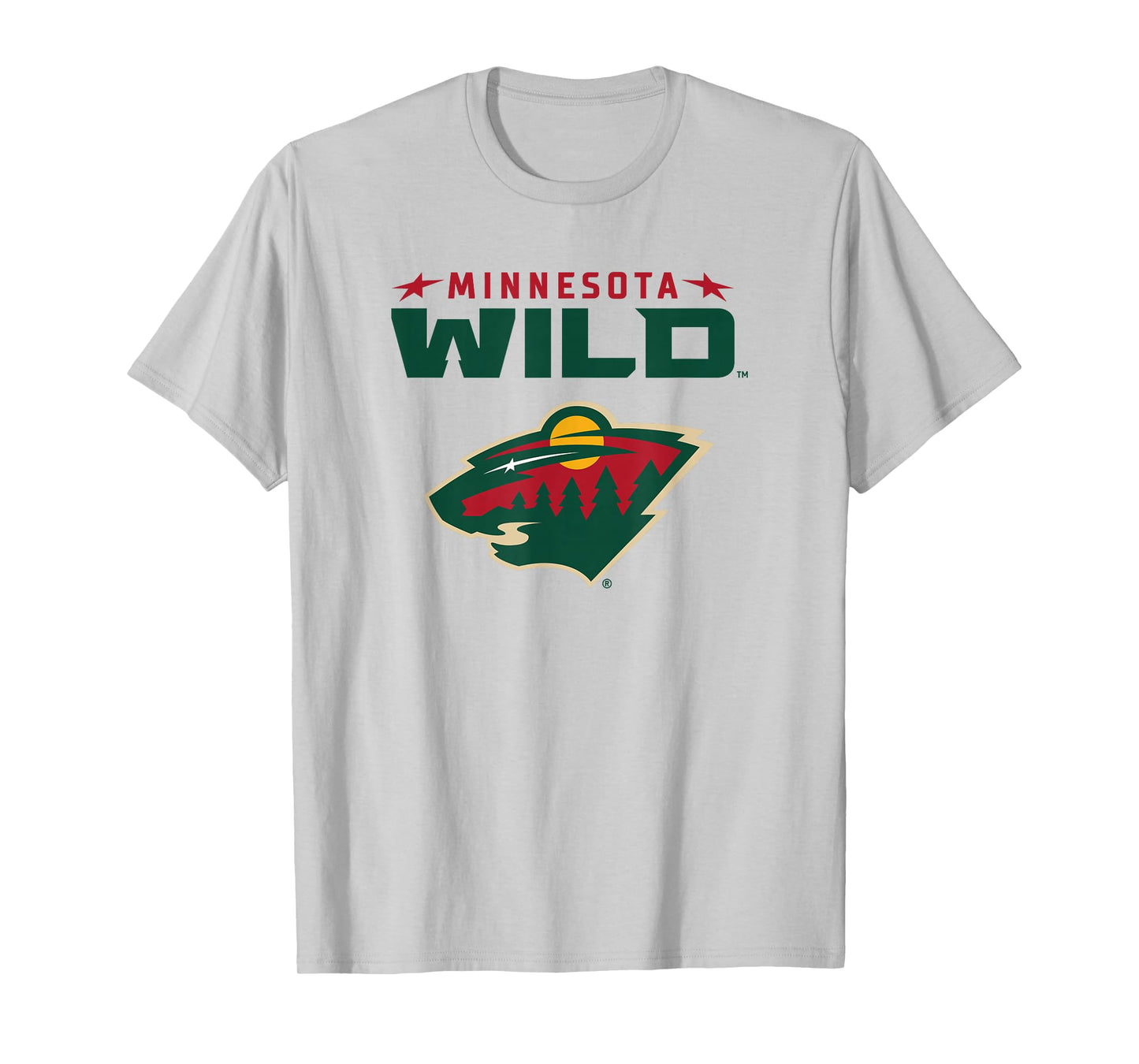 Minnesota Wild Power Play Gray Officially Licensed T-Shirt