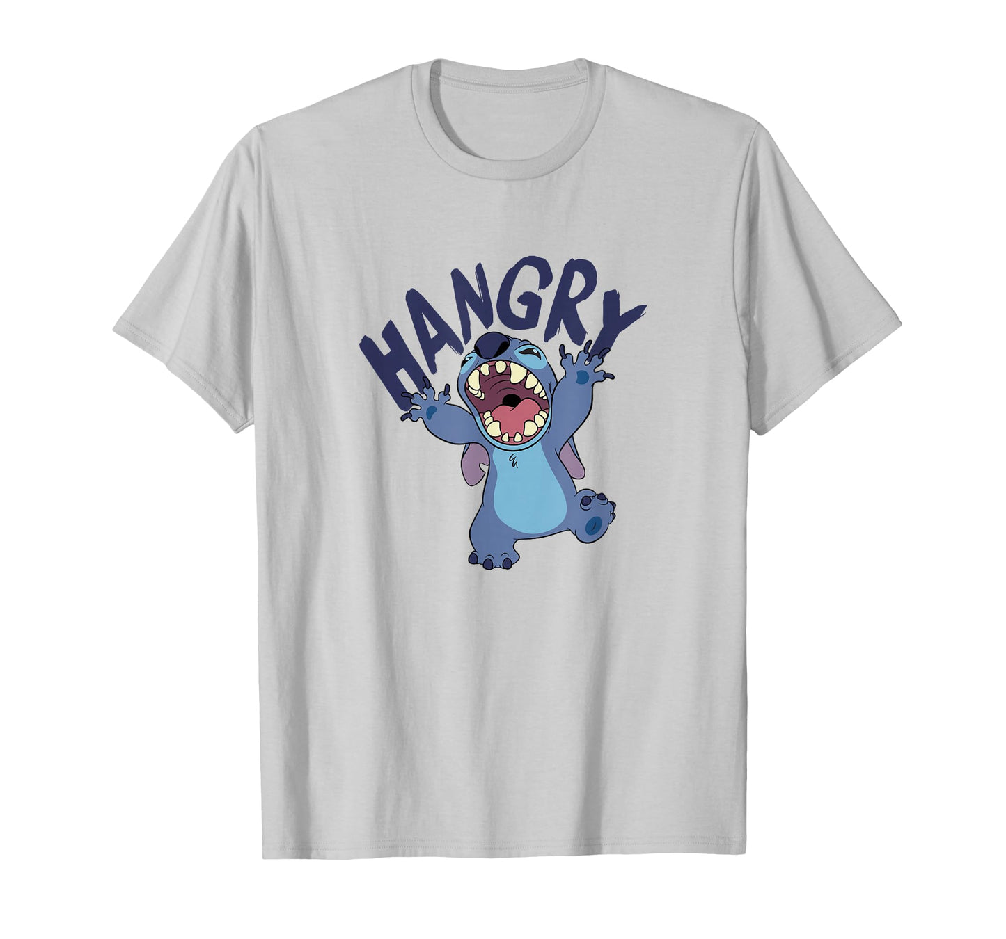 Disney Lilo & Stitch Hangry Cute Stitch Big Chest Portrait T-Shirt
