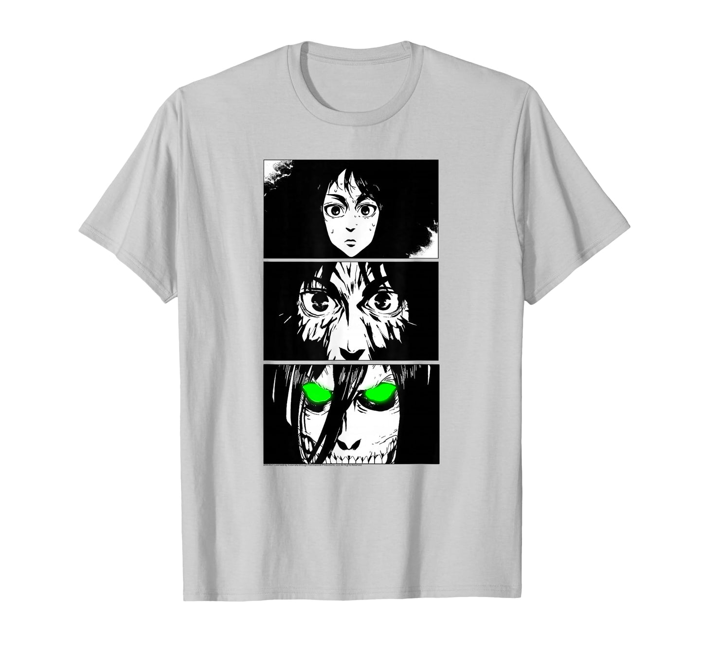 Attack on Titan Transformation to Titan Anime T-Shirt
