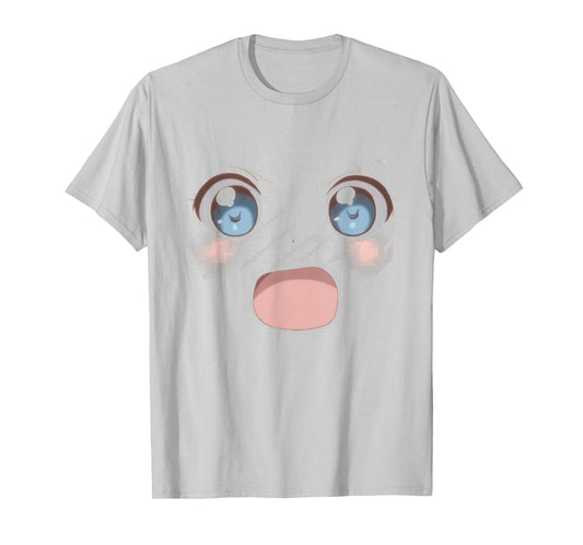 Kawaii Anime Face - Weeaboo Otaku Anime T Shirt