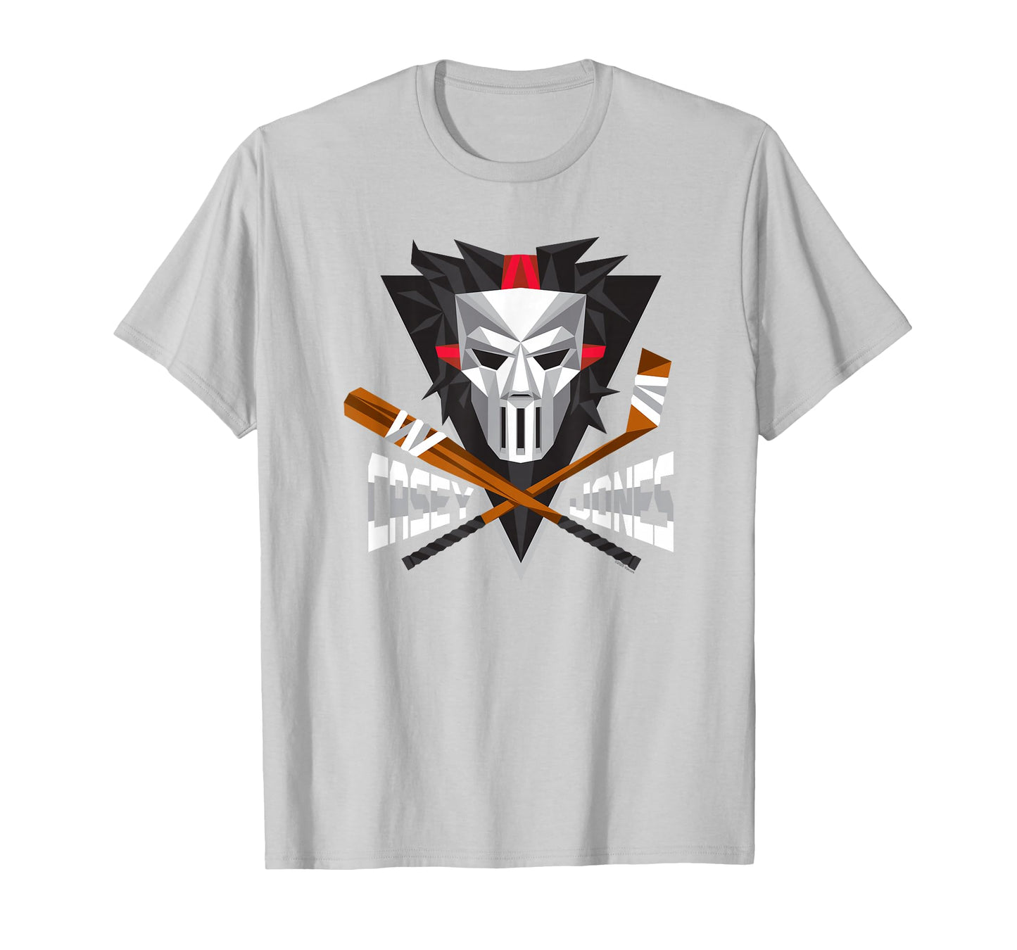 Teenage Mutant Ninja Turtles Casey Jones Logo Cartoon T-Shirt