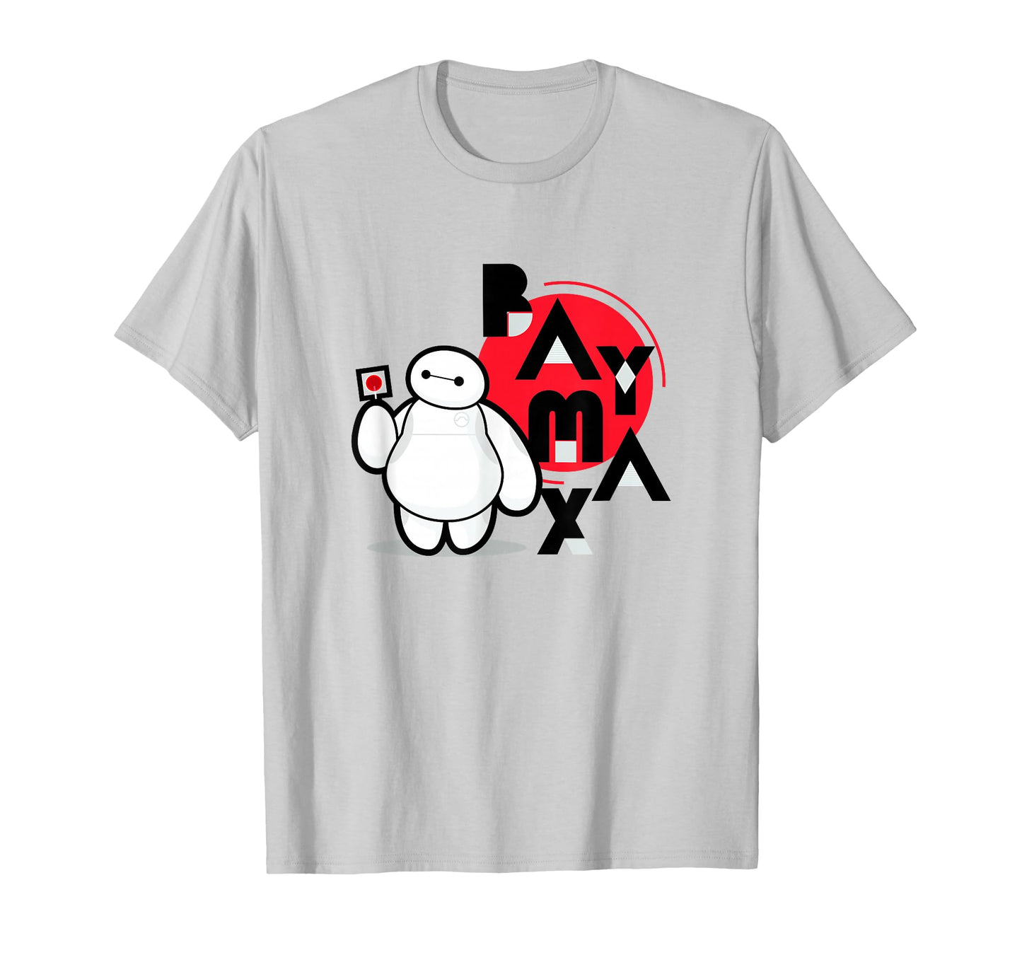 Disney Big Hero 6 Baymax With Lollipop Cute Chibi Shot T-Shirt