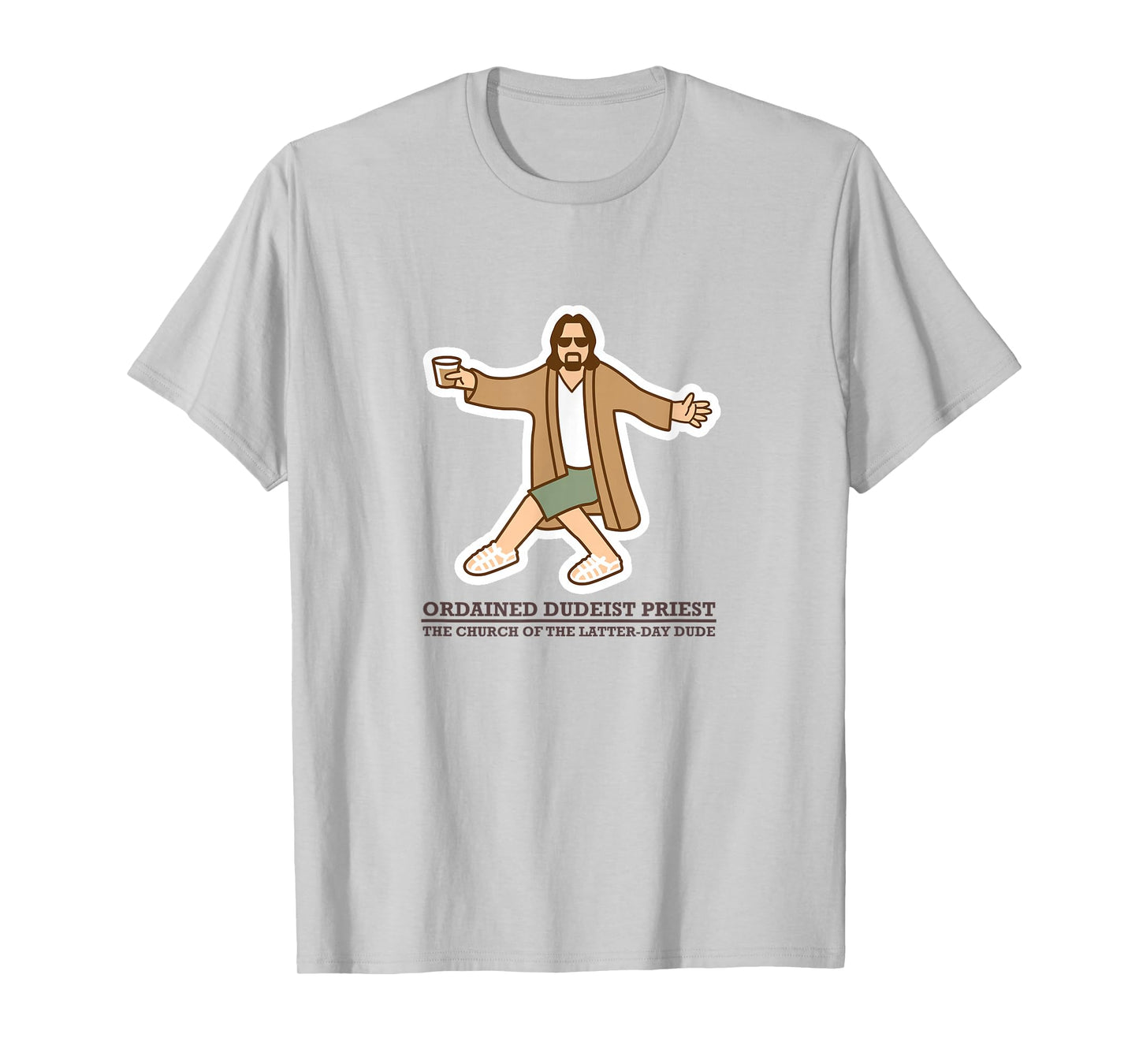 Ordained Dudeist Priest Dancing Tee Shirt