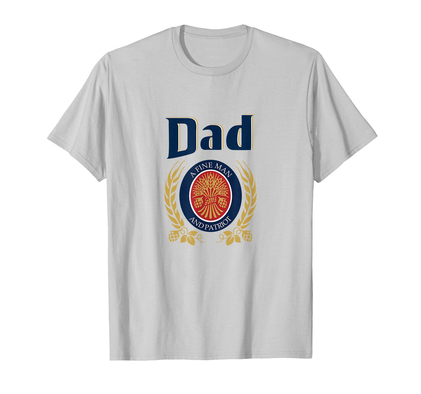 Miller Dad A Fine Man and Patriot Fathers Day Shirt T-Shirt