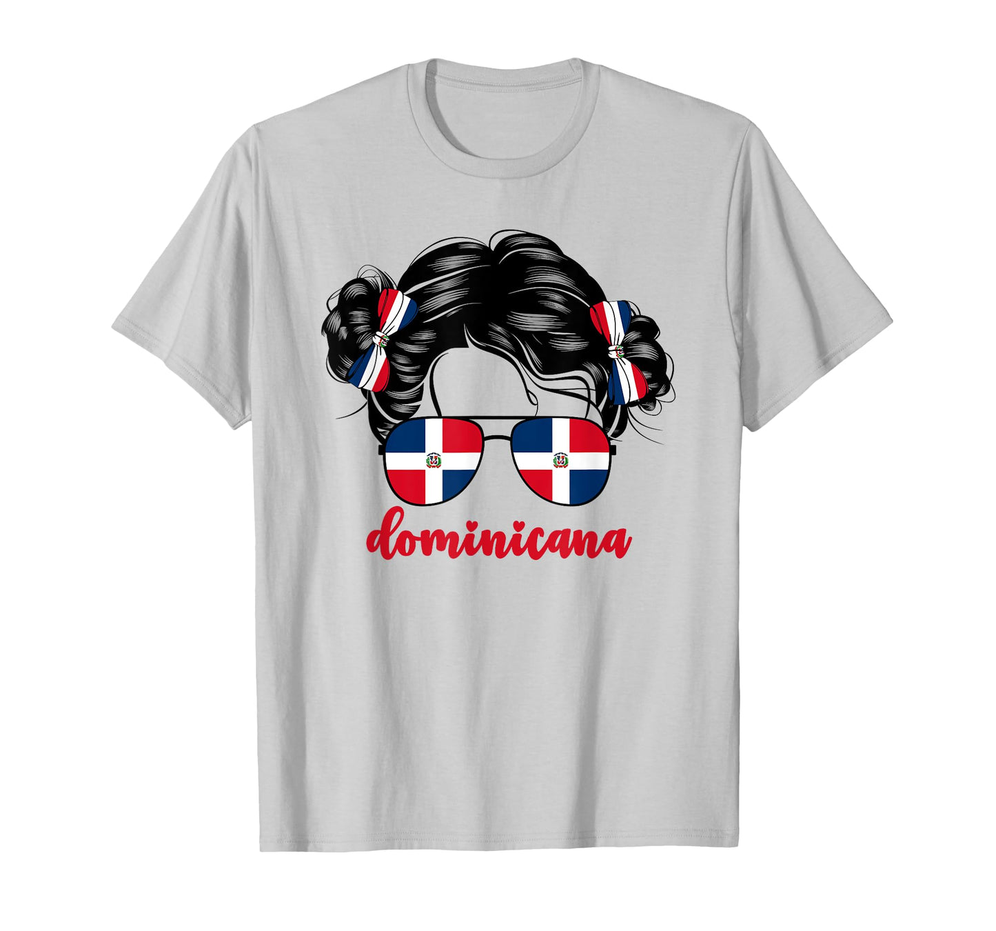 Dominican Girl Baby Kids Youth Republic Dominicana Flag Cute T-Shirt