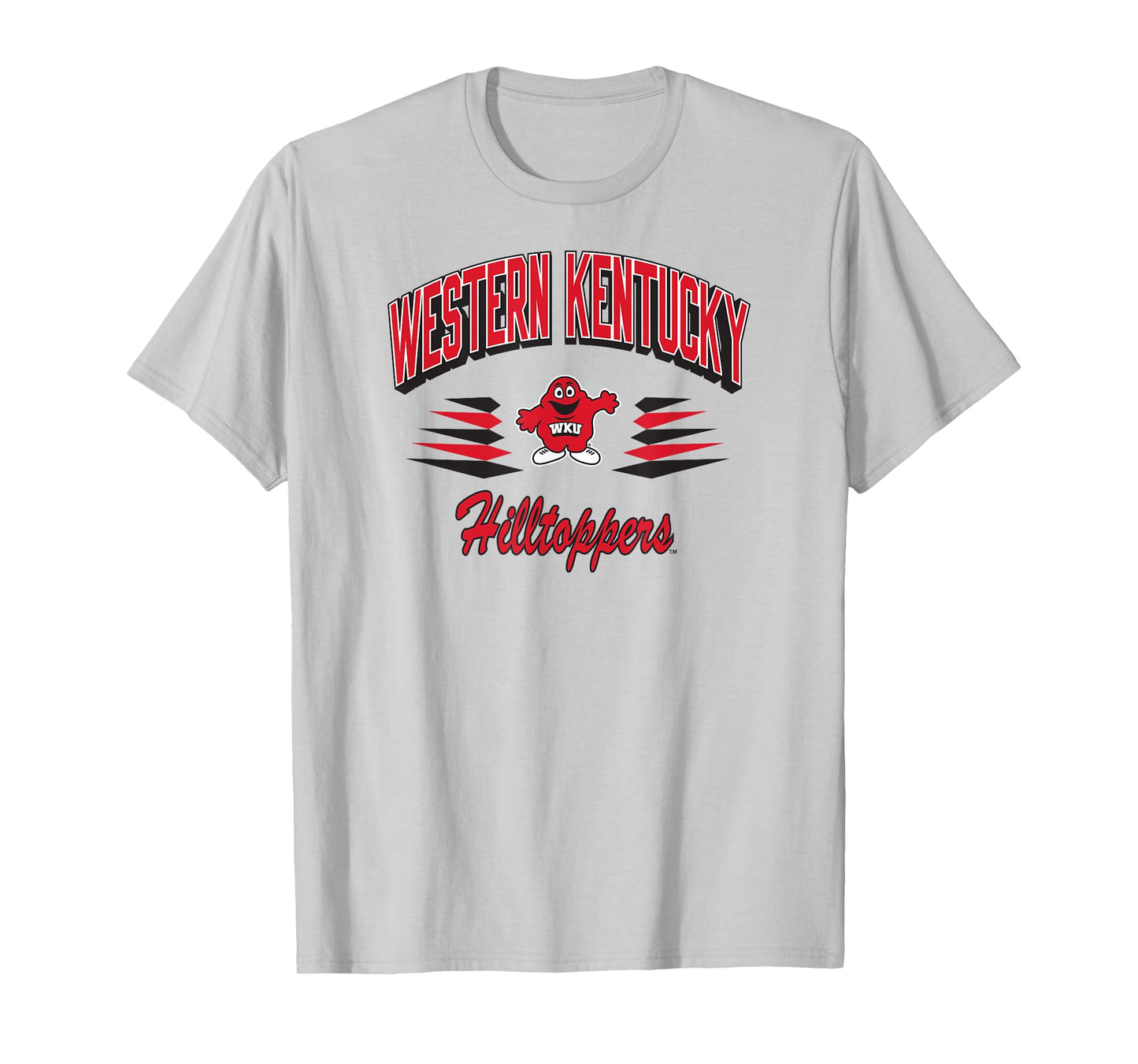 Western Kentucky Hilltoppers Retro Diamond Gray T-Shirt