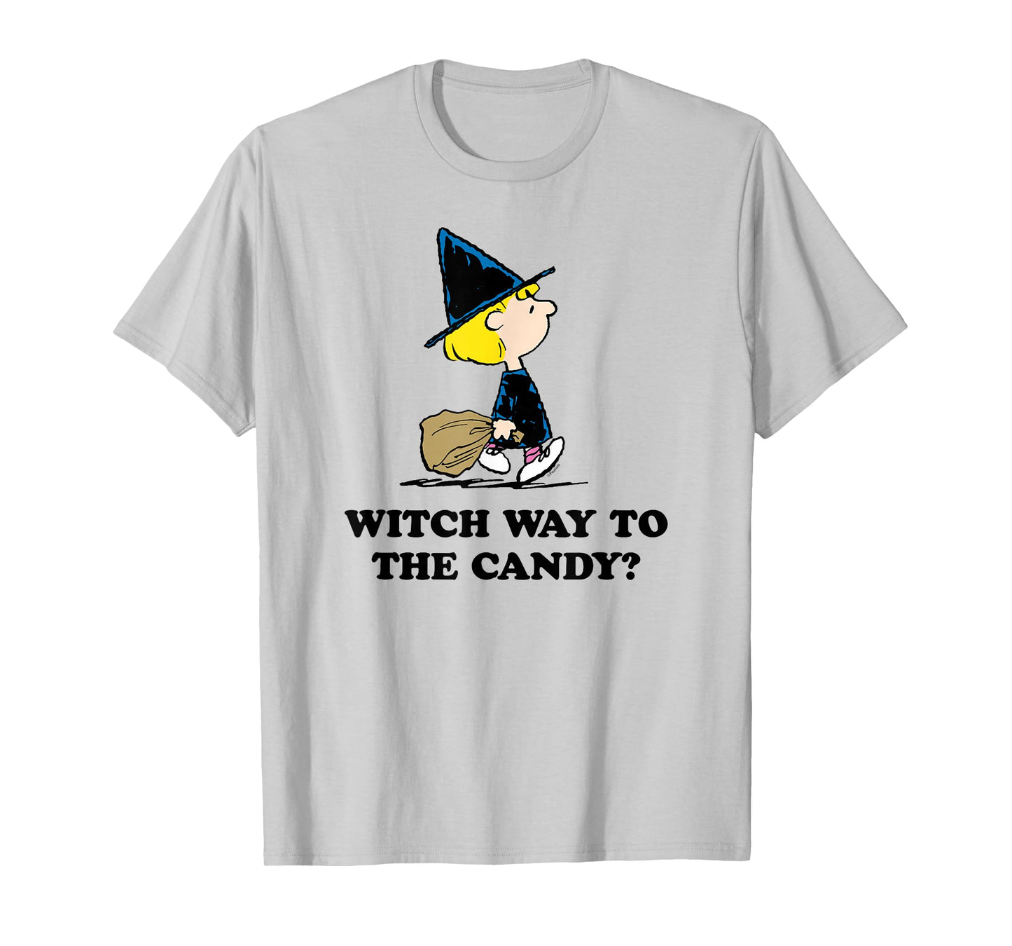 Peanuts - Sally Halloween Witch Way To The Candy? T-Shirt