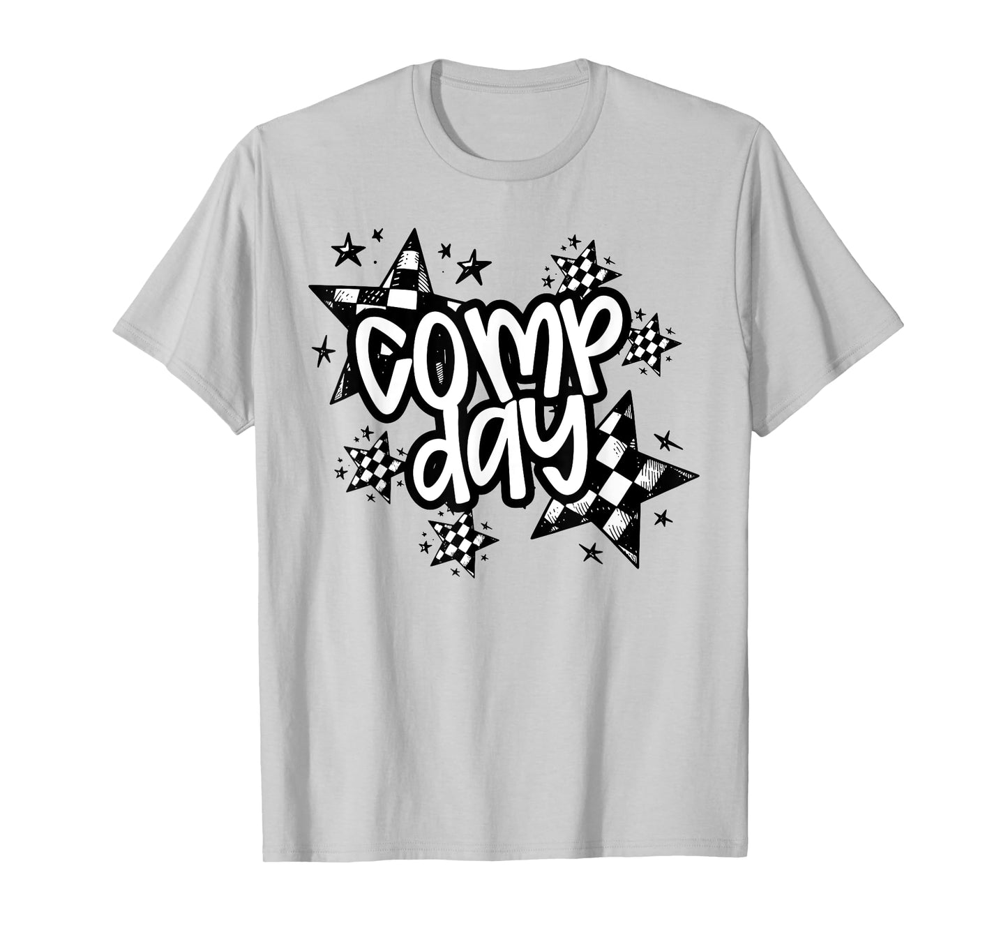 Cute Comp Day Cheer Comp Season Cheerleading Competition Day T-Shirt