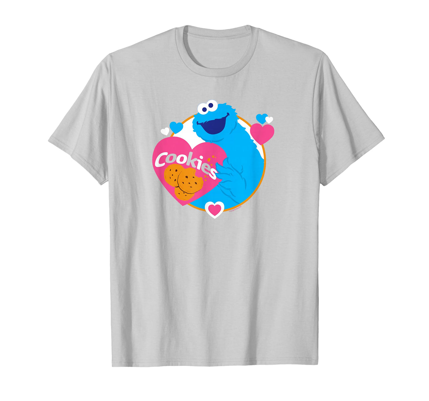 Sesame Street Cookie Monster Love Cookies T-Shirt