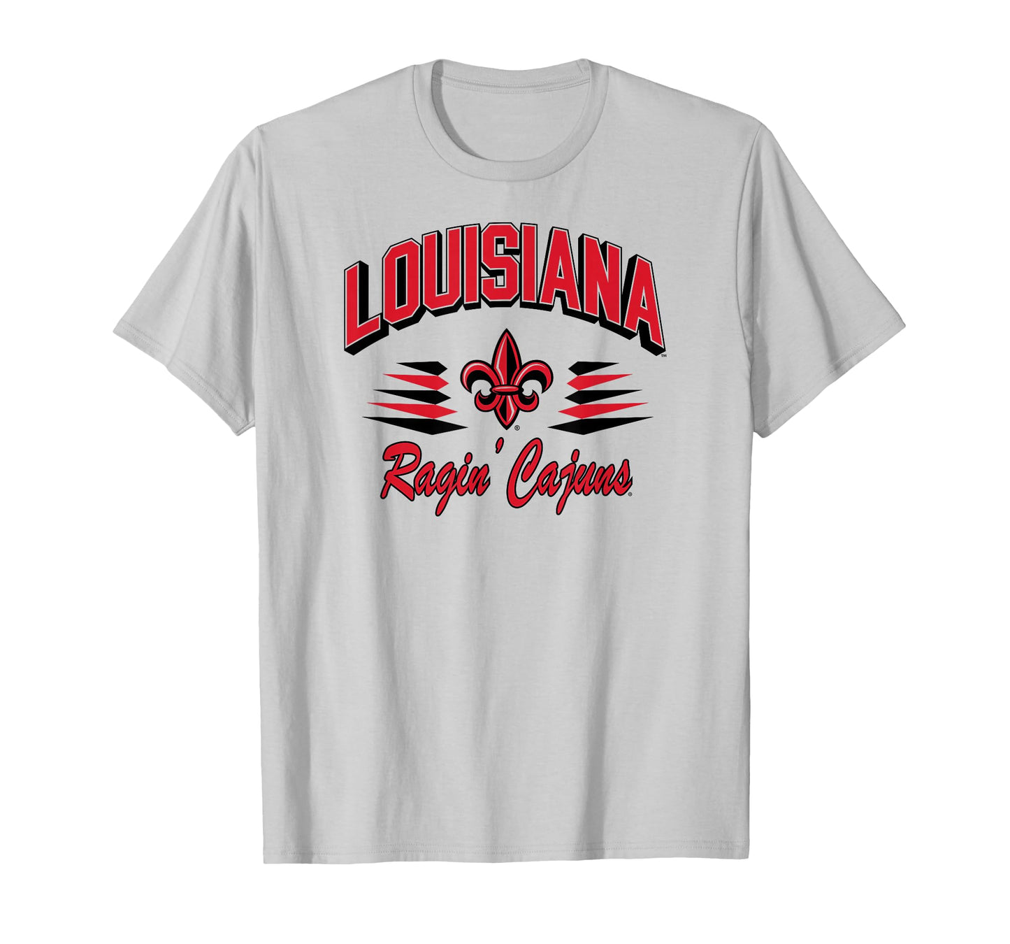 Louisiana Lafayette Ragin' Cajuns Retro Diamond White T-Shirt
