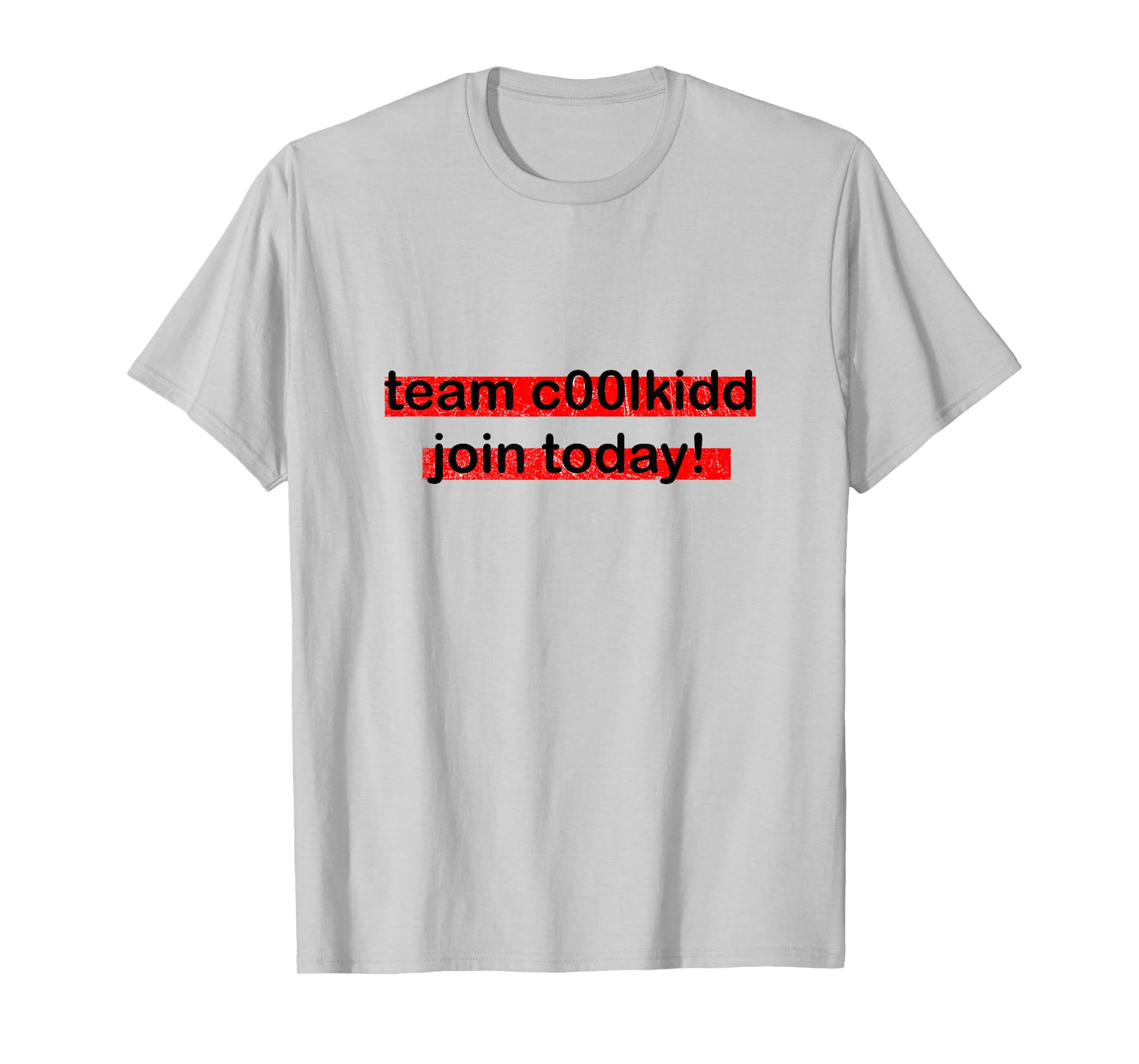 Team C00lkidd Join Now CoolKidd C00lkid CoolKid Fun Game Red T-Shirt