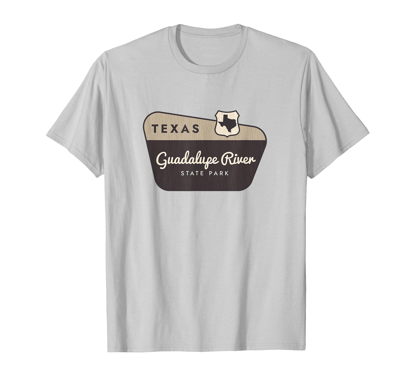 Guadalupe River State Park Texas TX Welcome Sign Vacation T-Shirt