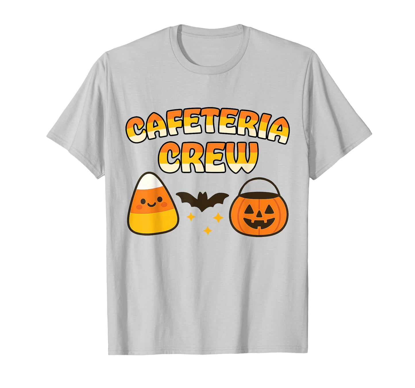 Lunch Lady Halloween Cafeteria Crew Fall Candy Corn Cute T-Shirt