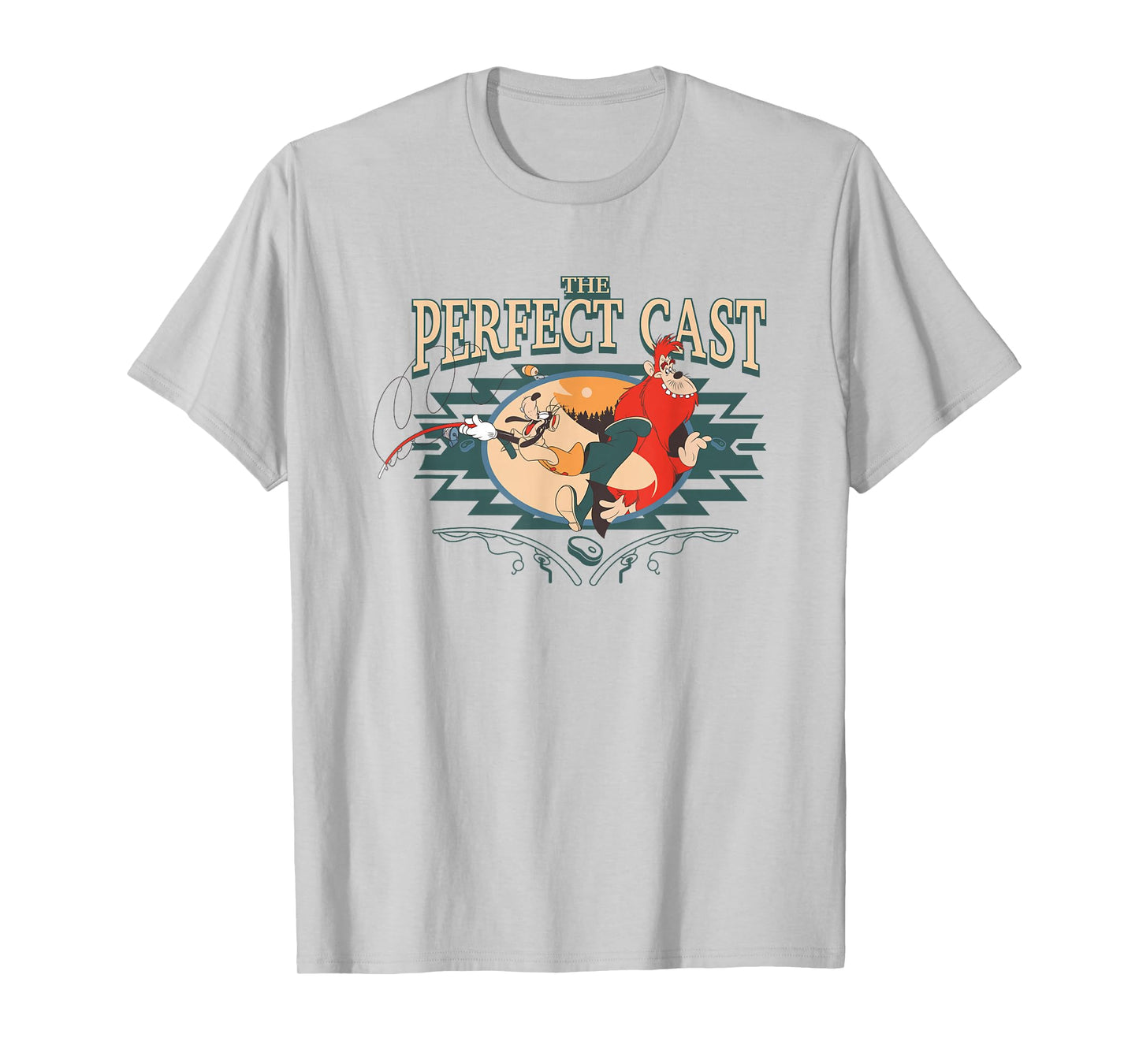 Disney A Goofy Movie The Perfect Cast Goody Bigfoot Poster T-Shirt
