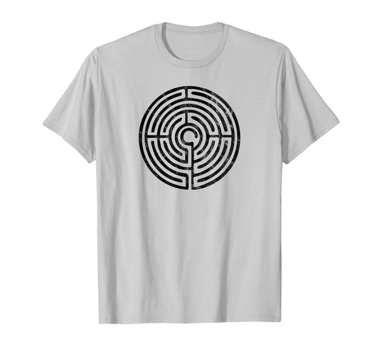 Labyrinth, protection symbol, magic, mystic, occult, mystery T-Shirt