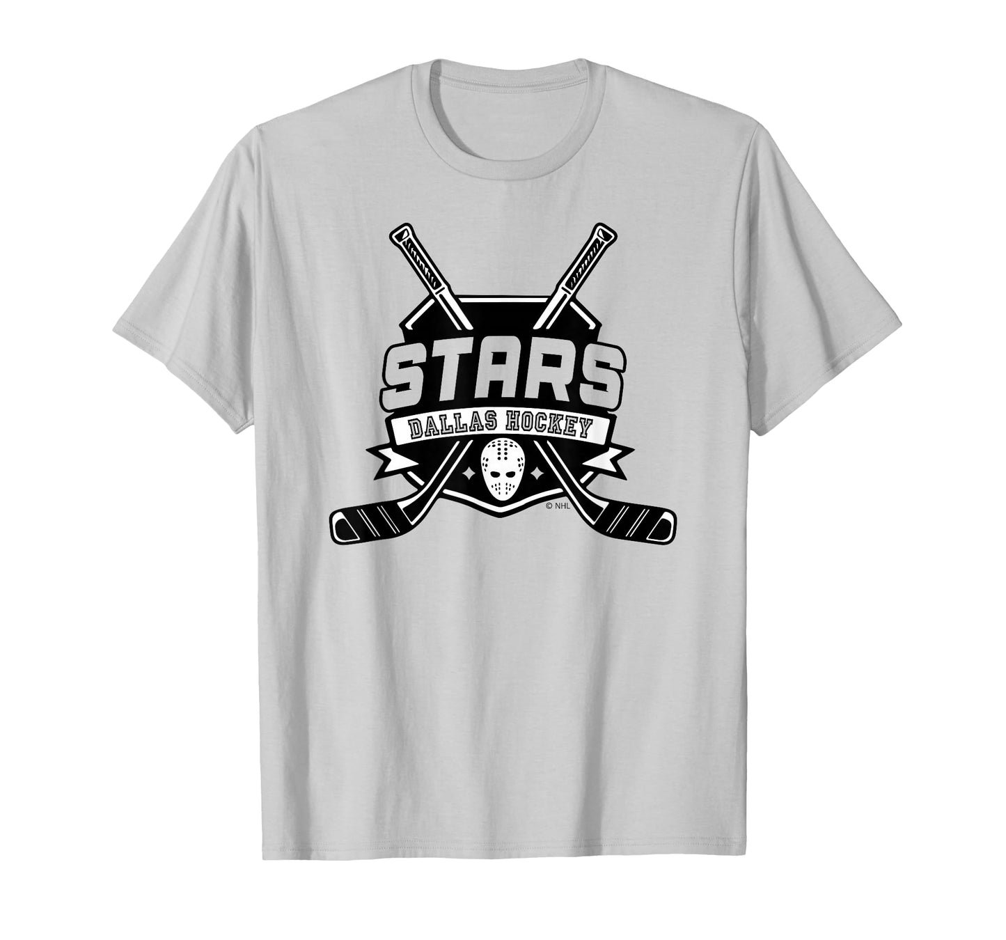 Dallas Stars Hockey Sticks Green Officially Licensed T-Shirt