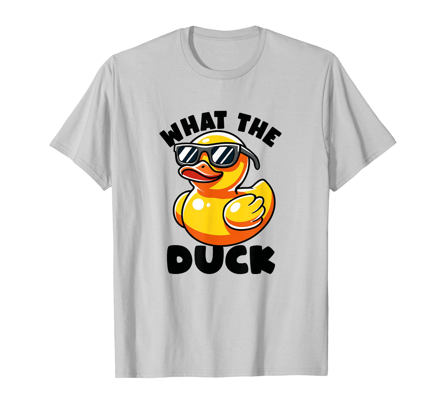 What The Duck Owner I Love Ducks Lover Funny Rubber Duck T-Shirt