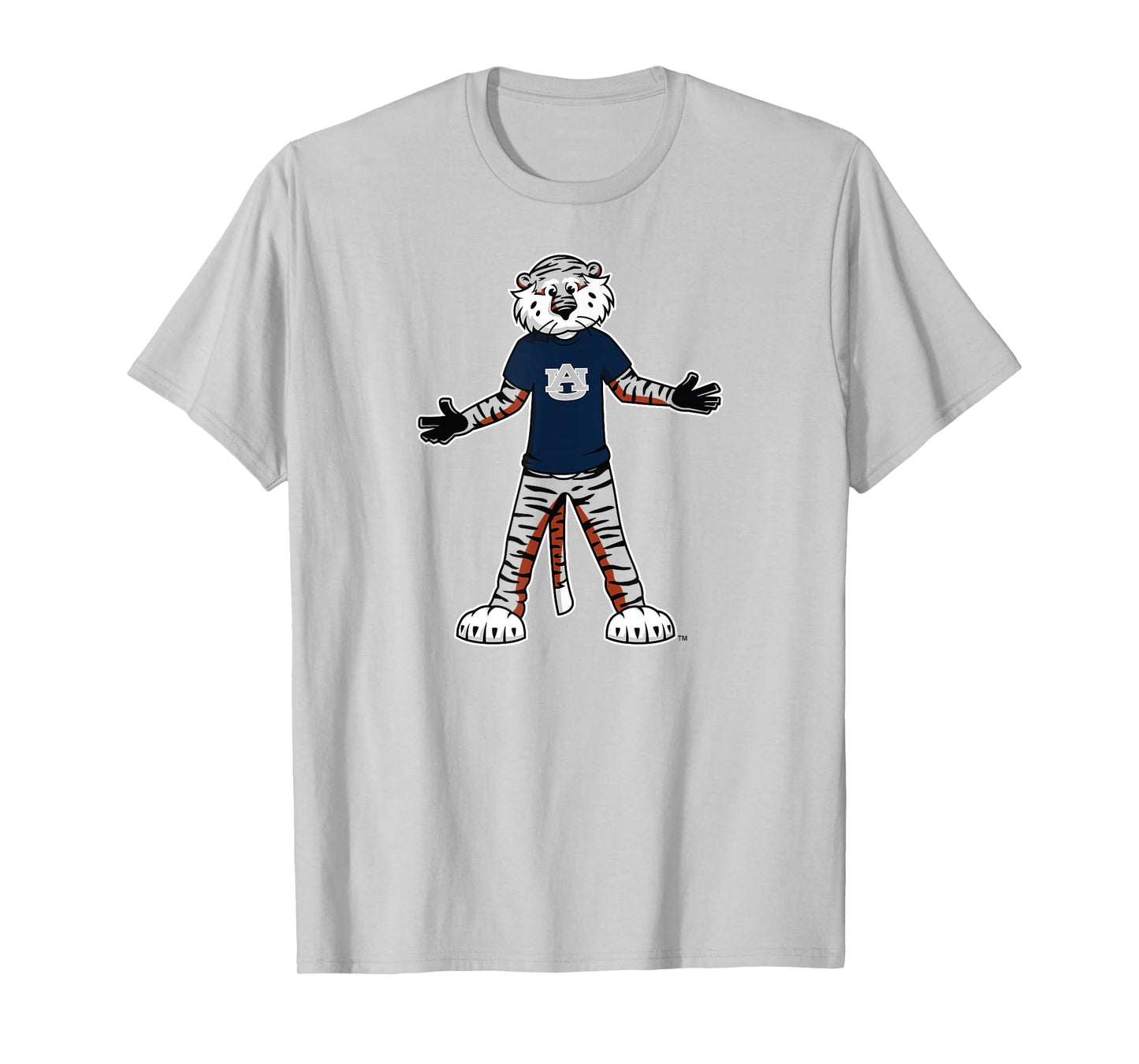 Auburn Tigers Aubie Mascot Orange Officially Licensed T-Shirt