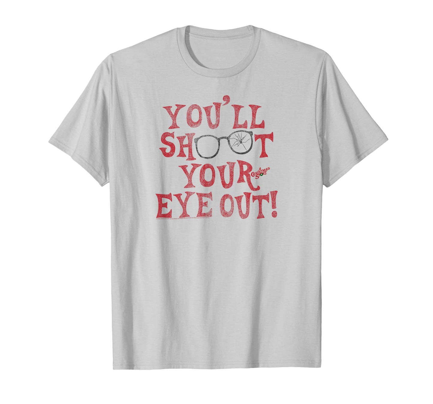 A Christmas Story Glasses You'll Shoot Your Eye Out Holiday T-Shirt