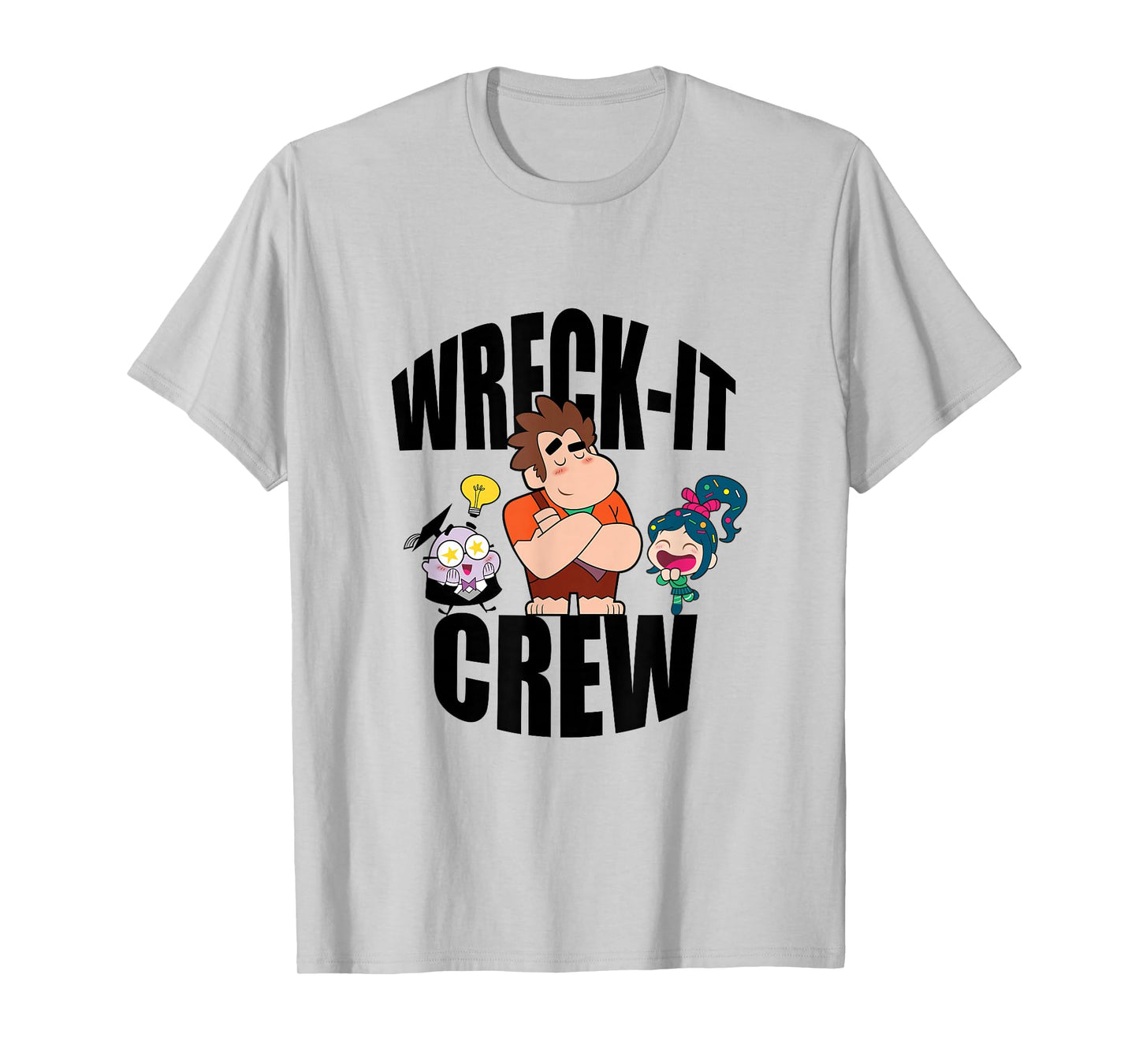 Disney Wreck-It Ralph Wreck-It Crew Chibi Group Shot T-Shirt