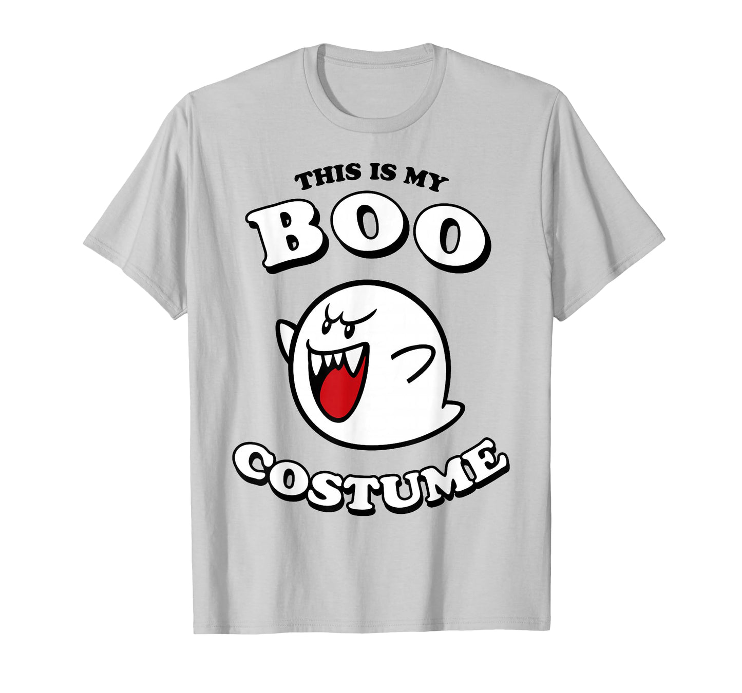 Super Mario Halloween Vintage This Is My Boo Costume T-Shirt