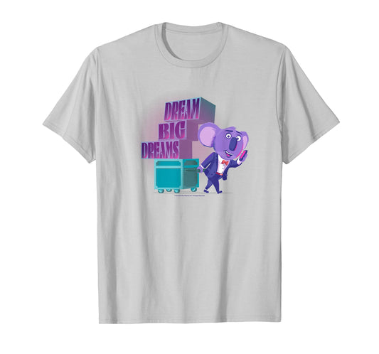 Sing 2 Buster Moon Dream Big Dreams T-Shirt