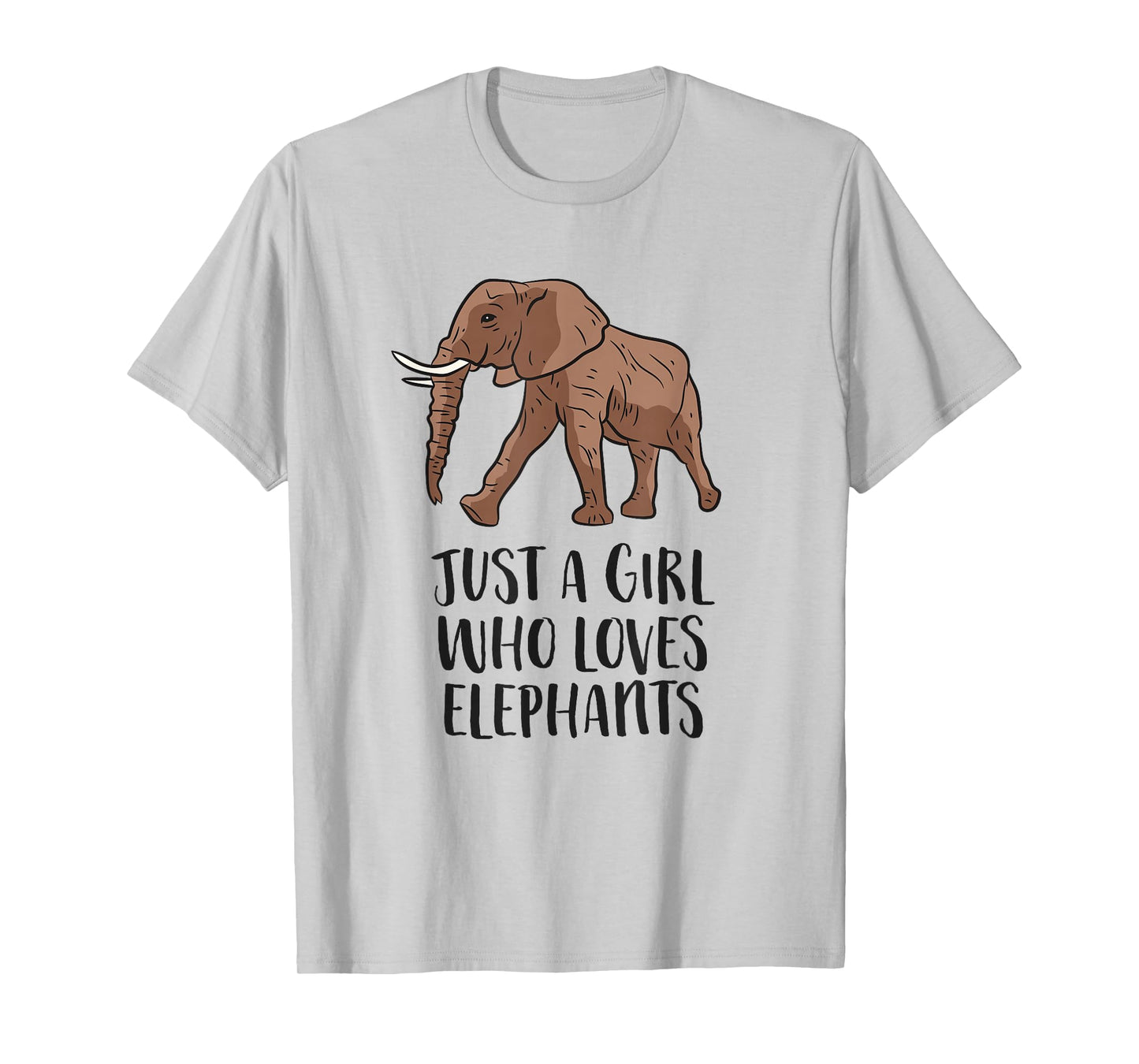 Just a Girl Who Loves Elephants T-Shirt