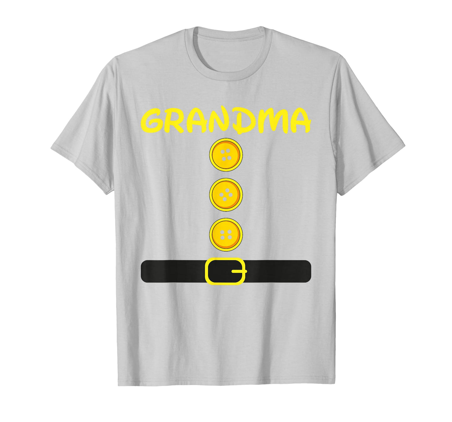 Grandma Dwarf Halloween Family Group Color Matching Costume T-Shirt