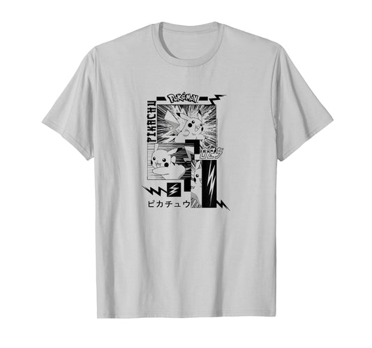 Pokémon - Pikachu Manga T-Shirt