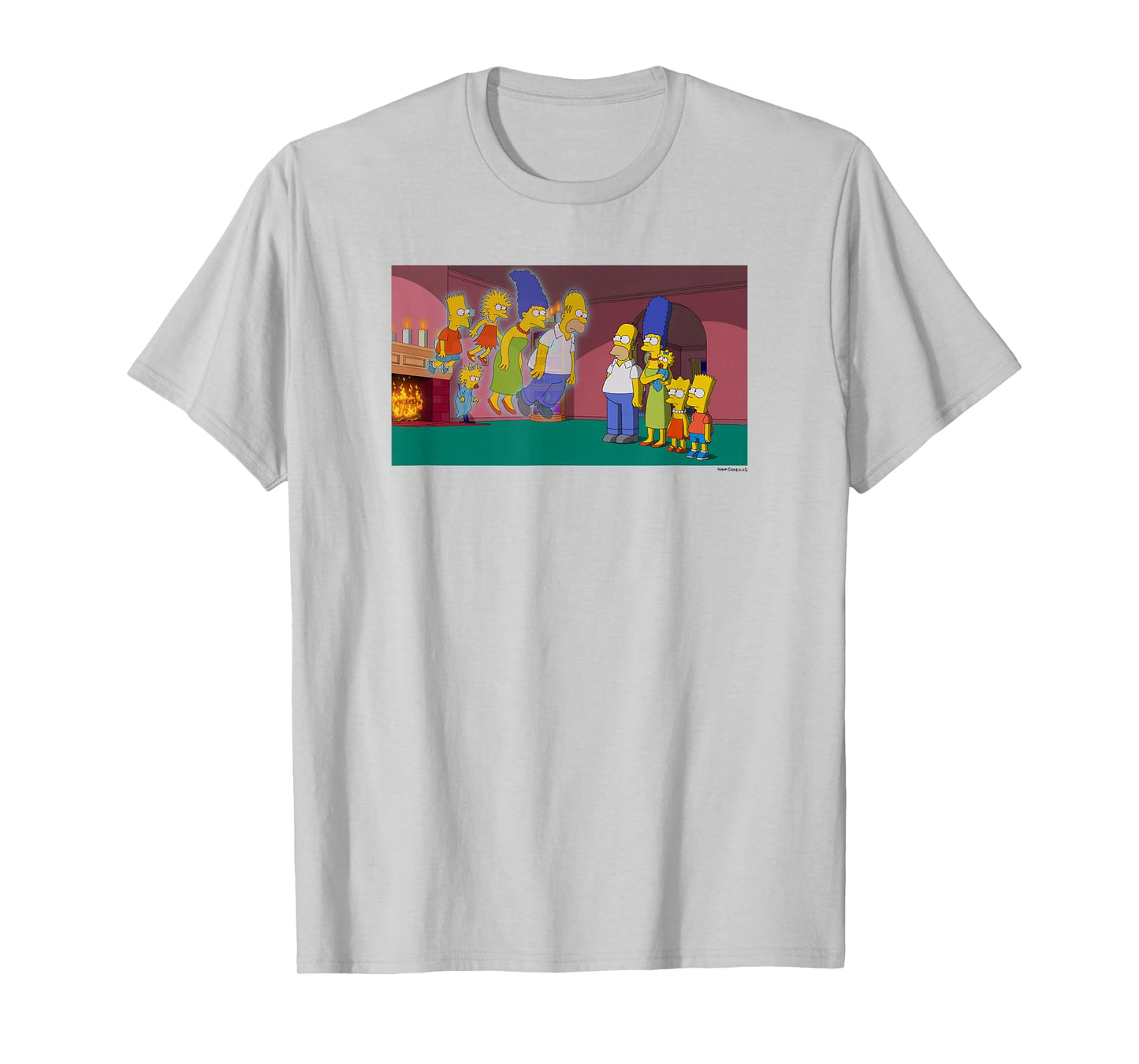 The Simpsons Treehouse Of Horror Halloween Ghost Family T-Shirt